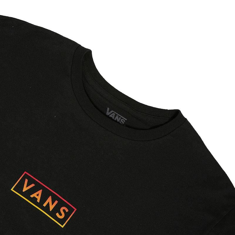  Vans Classic Easy Box T-Shirt - Black/True Red/Golden Yellow、mySite、merchandisen