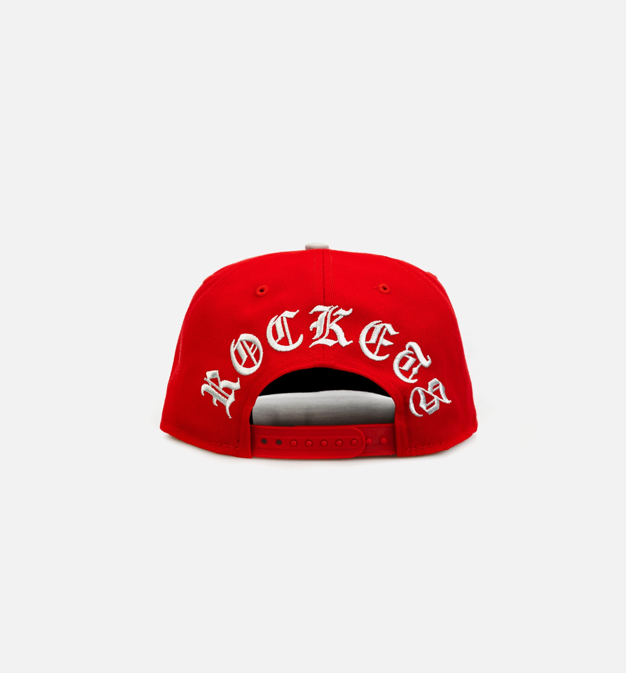Houston Rockets Blackletter Arch 9FIFTY Mens Snapback Hat - Red/Grey、mySite、dreamappss