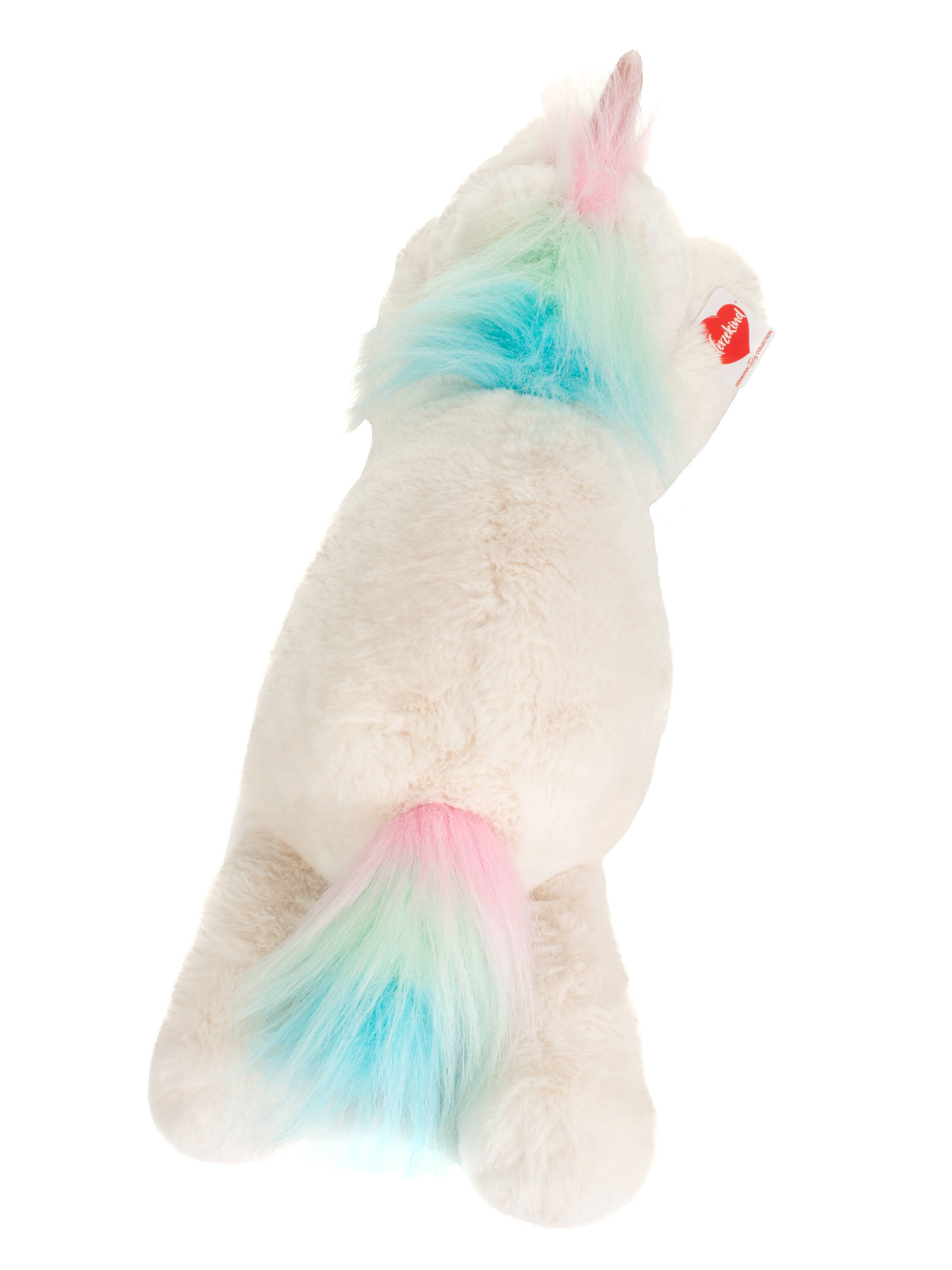 Enya the Pastel Unicorn 50 cm by Teddy Hermann-Extra Large and Cuddly、mySite、g9winljtr