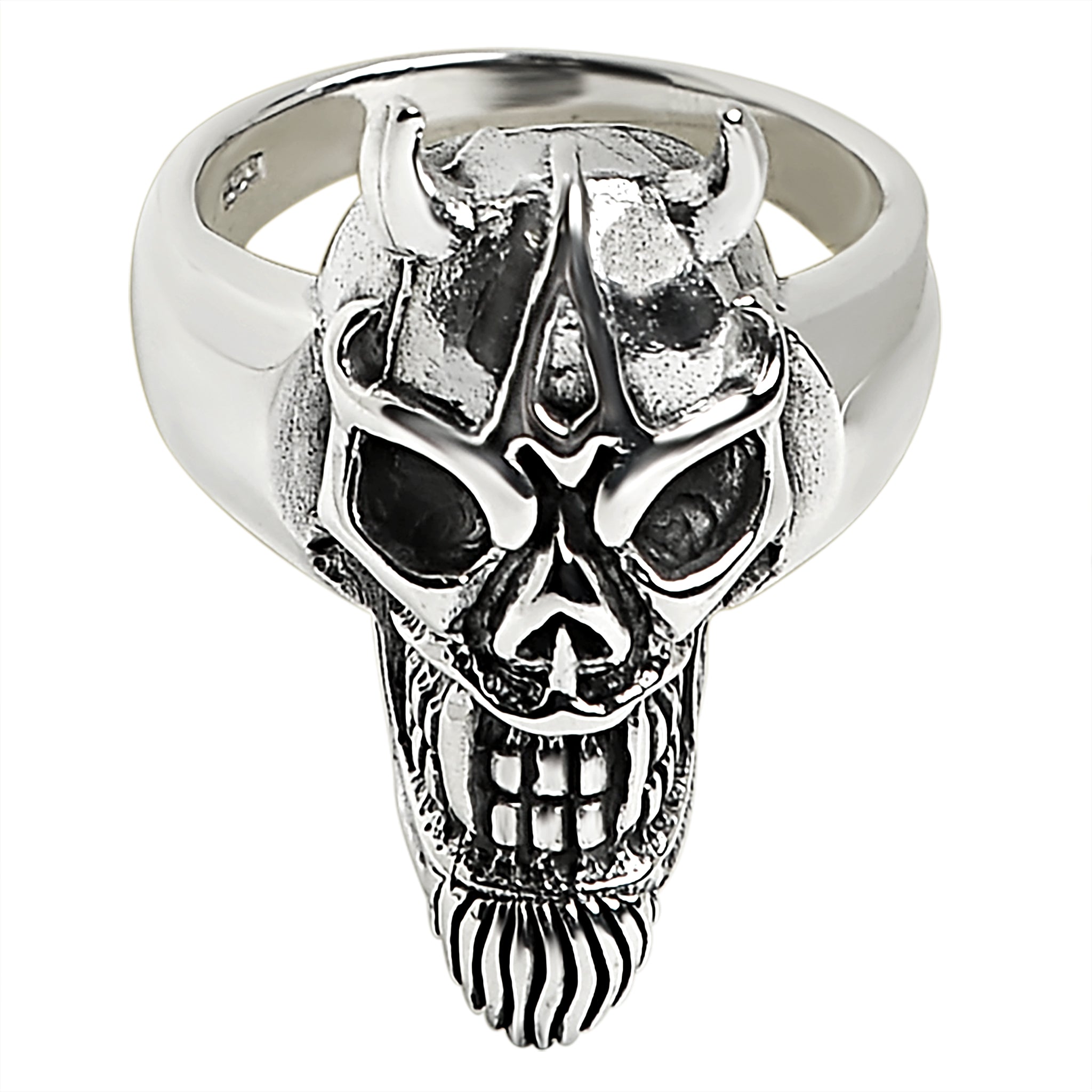 Sterling Silver Devil Skull Ring / SSR0023、mySite、dreamappss