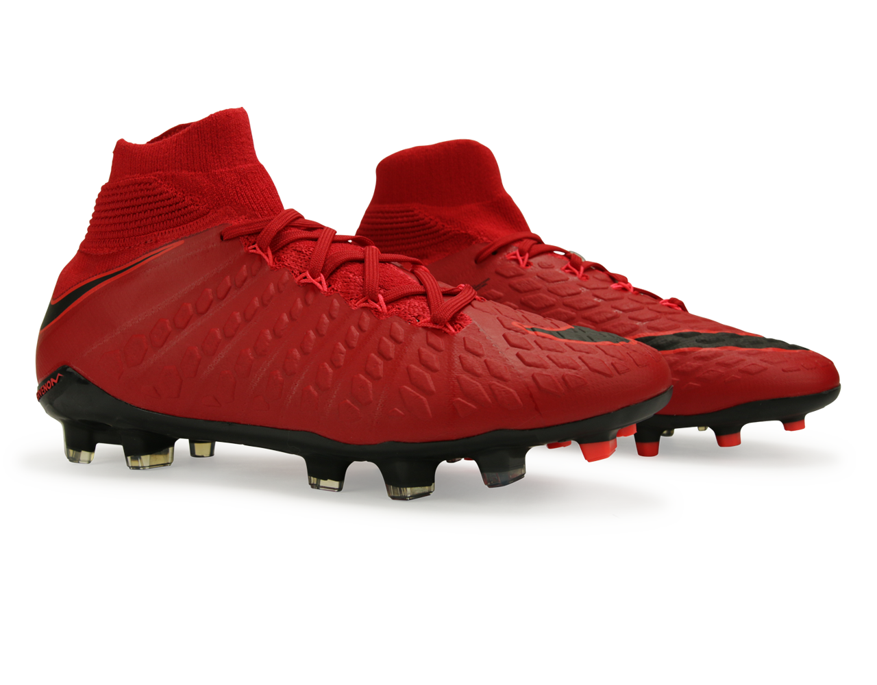 Nike Kids Hypervenom Phantom III Dynamic Fit FG University Red/Black、mySite、bottomscart