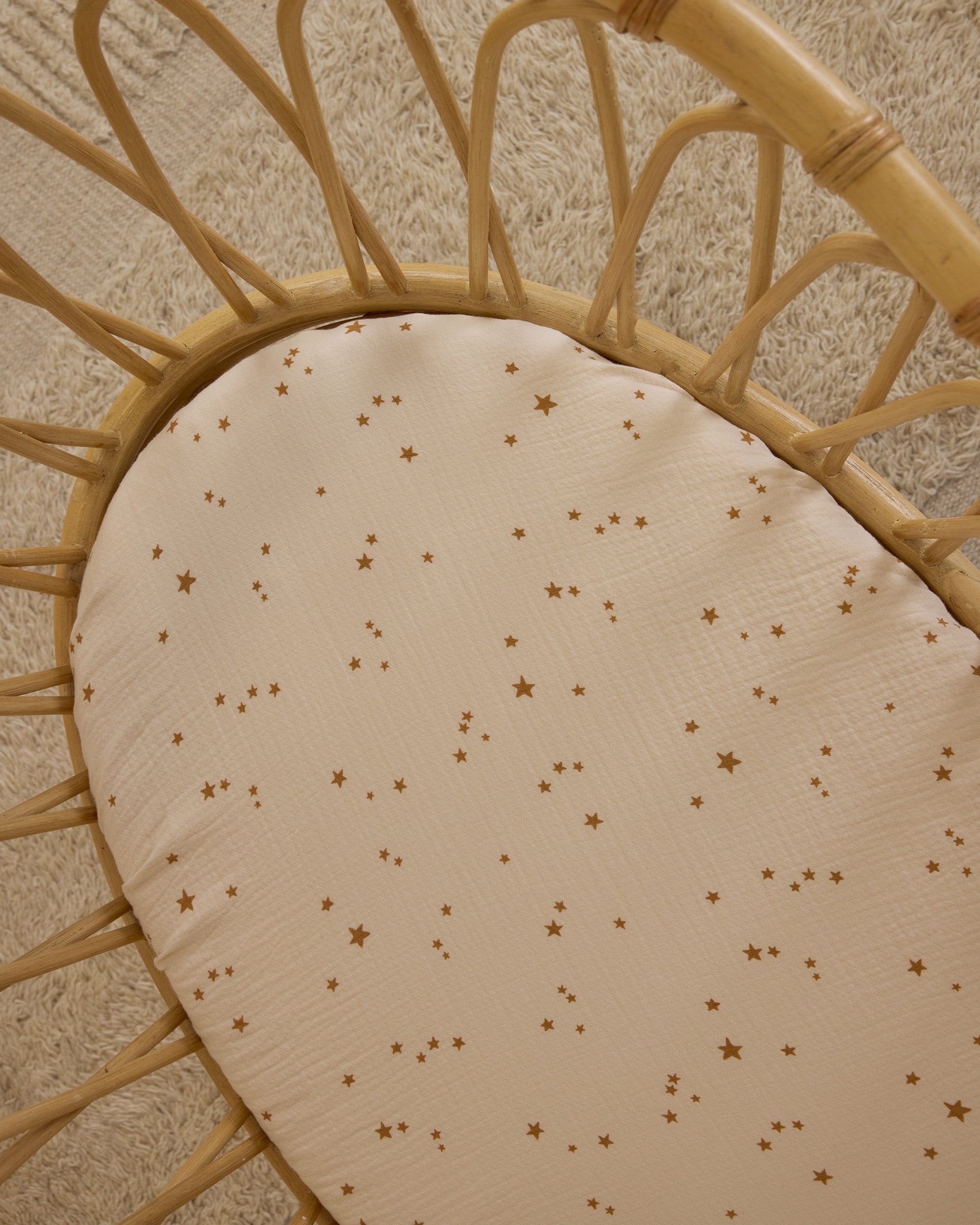  Bassinet Crib Sheet || Stars、mySite、layawaytickets