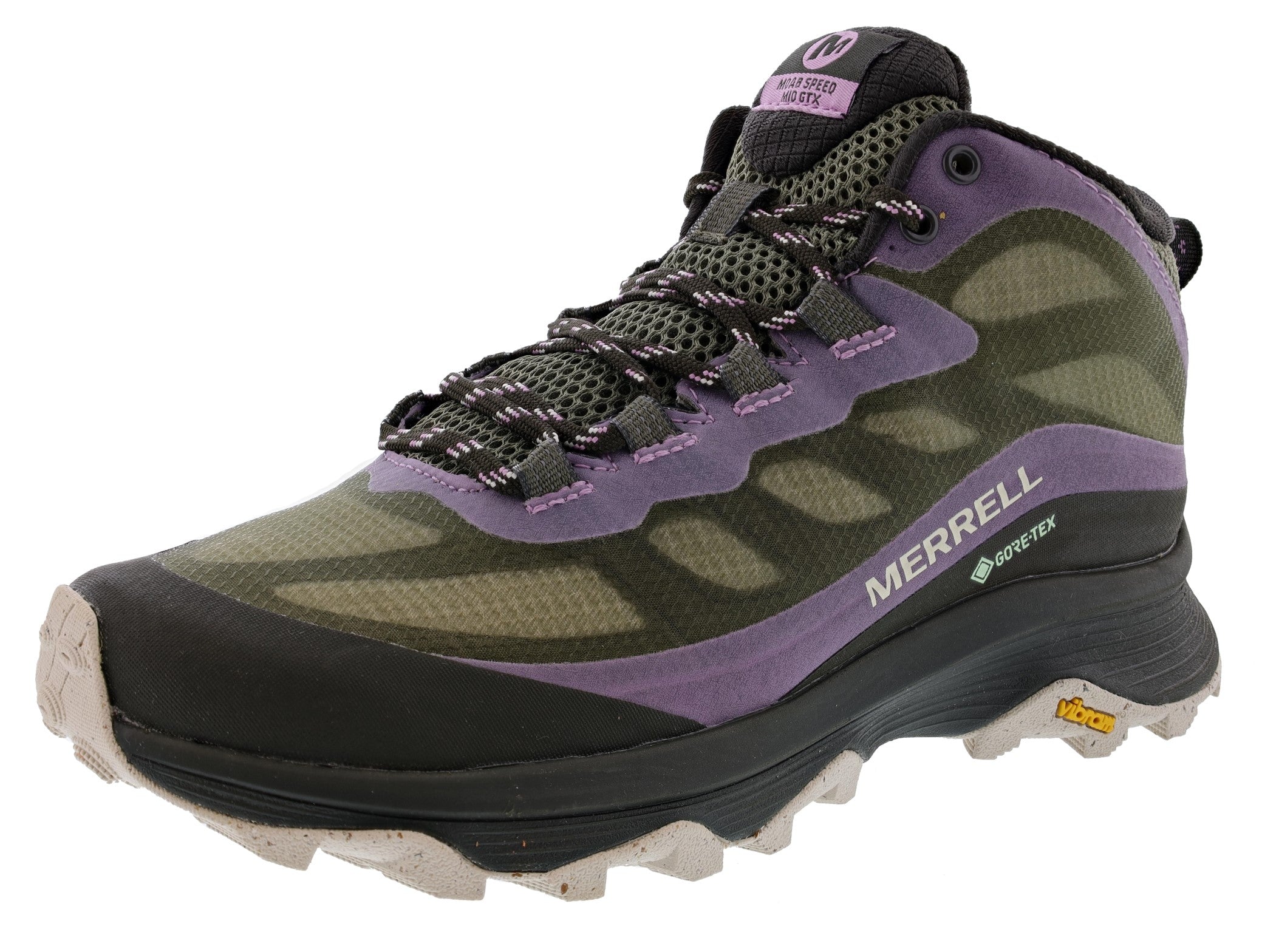 Merrell Women's Moab Speed Mid GTX Hiker Trail Running Shoes、mySite、dreamappss