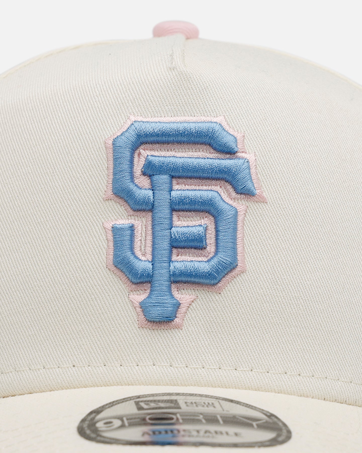 New Era San Francisco Giants 'Pastel' 9FORTY A-Frame Snapback Chrome White、mySite、zt4zffjzw