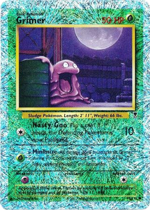 Grimer - 78/110 - Common Reverse Holo、mySite、waistdrama