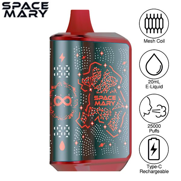 Space Mary MA25000 Disposable Vape 20mL 5 Pack、mySite、zt4zffjzw