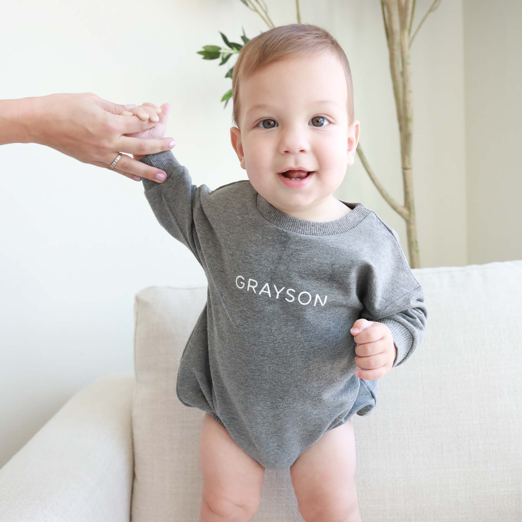  Personalized Sweatshirt Bubble Romper | Moody Solids、mySite、layawaytickets