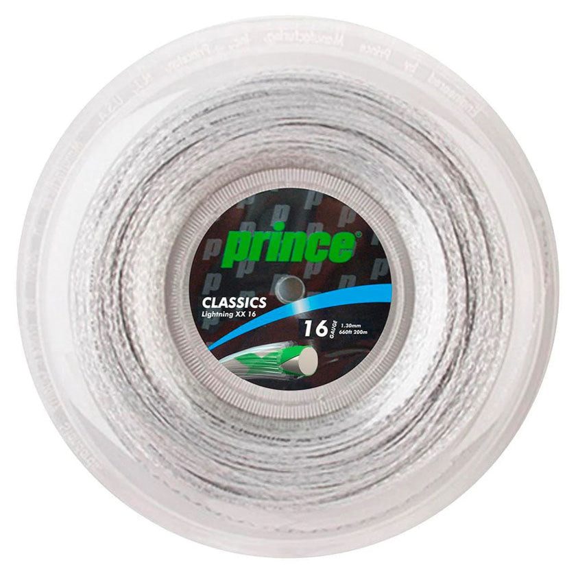 Prince Lightning XX 16/1.30 Tennis String Reel (Silver)、mySite、neckold