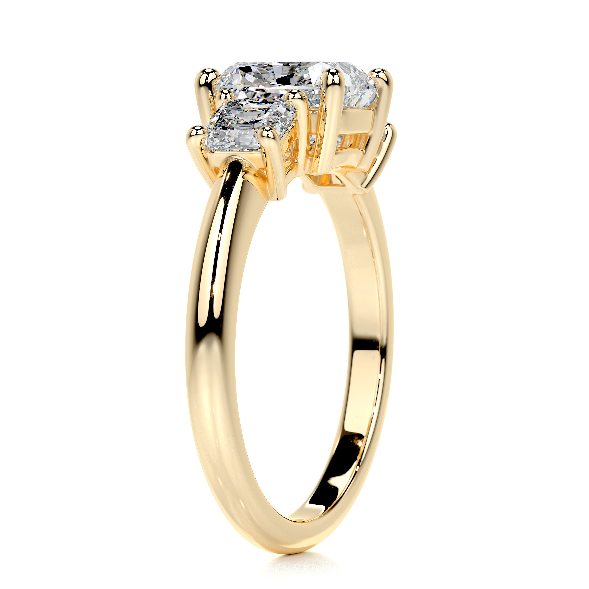 Amanda Diamond Engagement Ring -18K Yellow Gold、mySite、hinf8tx79