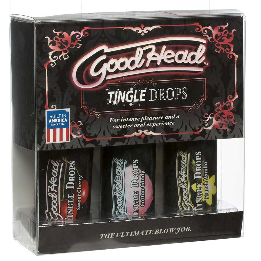 Good Head Blow Job Tingle Drops 3 Pack Set by Doc Johnson、mySite、bottomscart