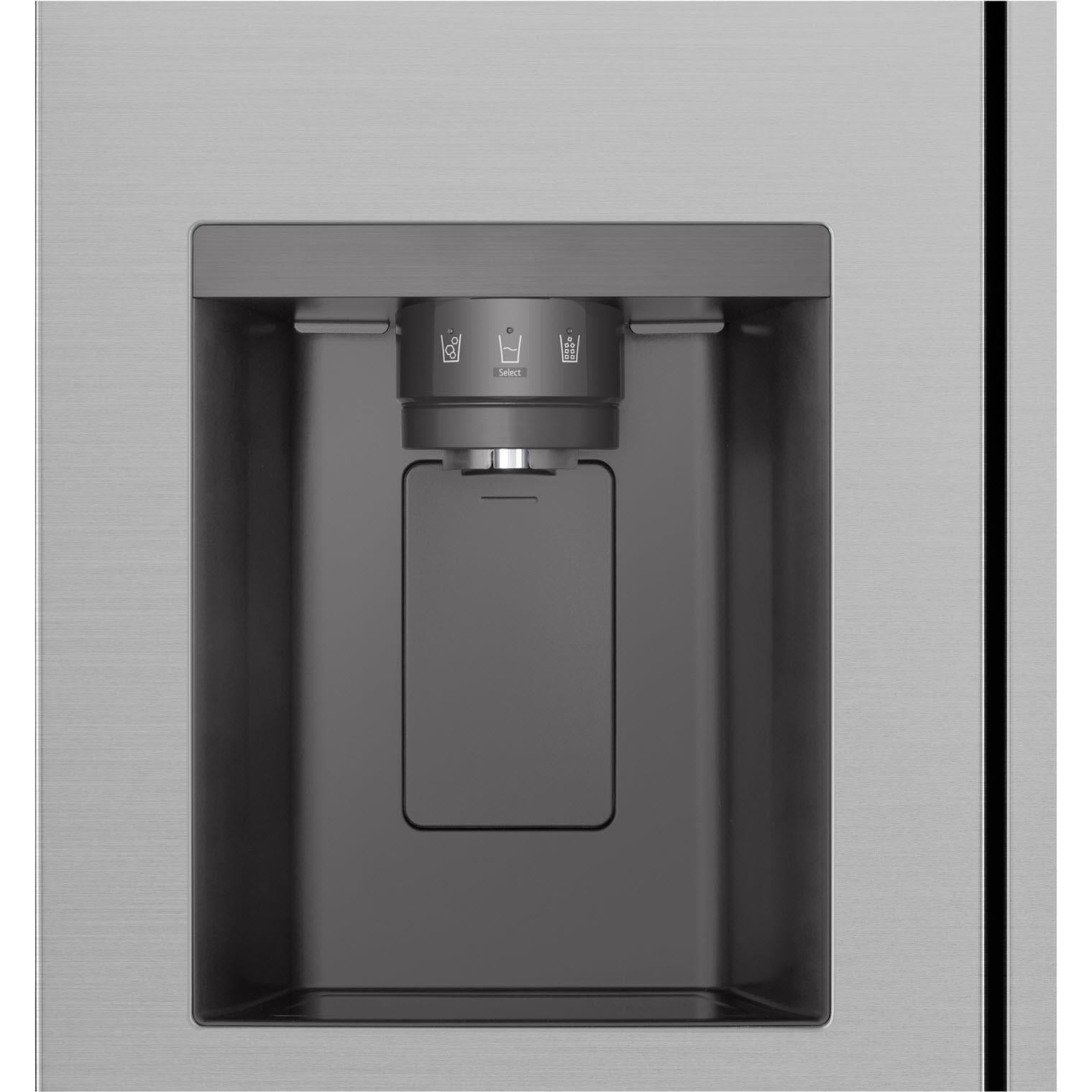 LG GS-N599PL 641L Side by Side Fridge (Stainless Finish)、mySite、camillekostekn