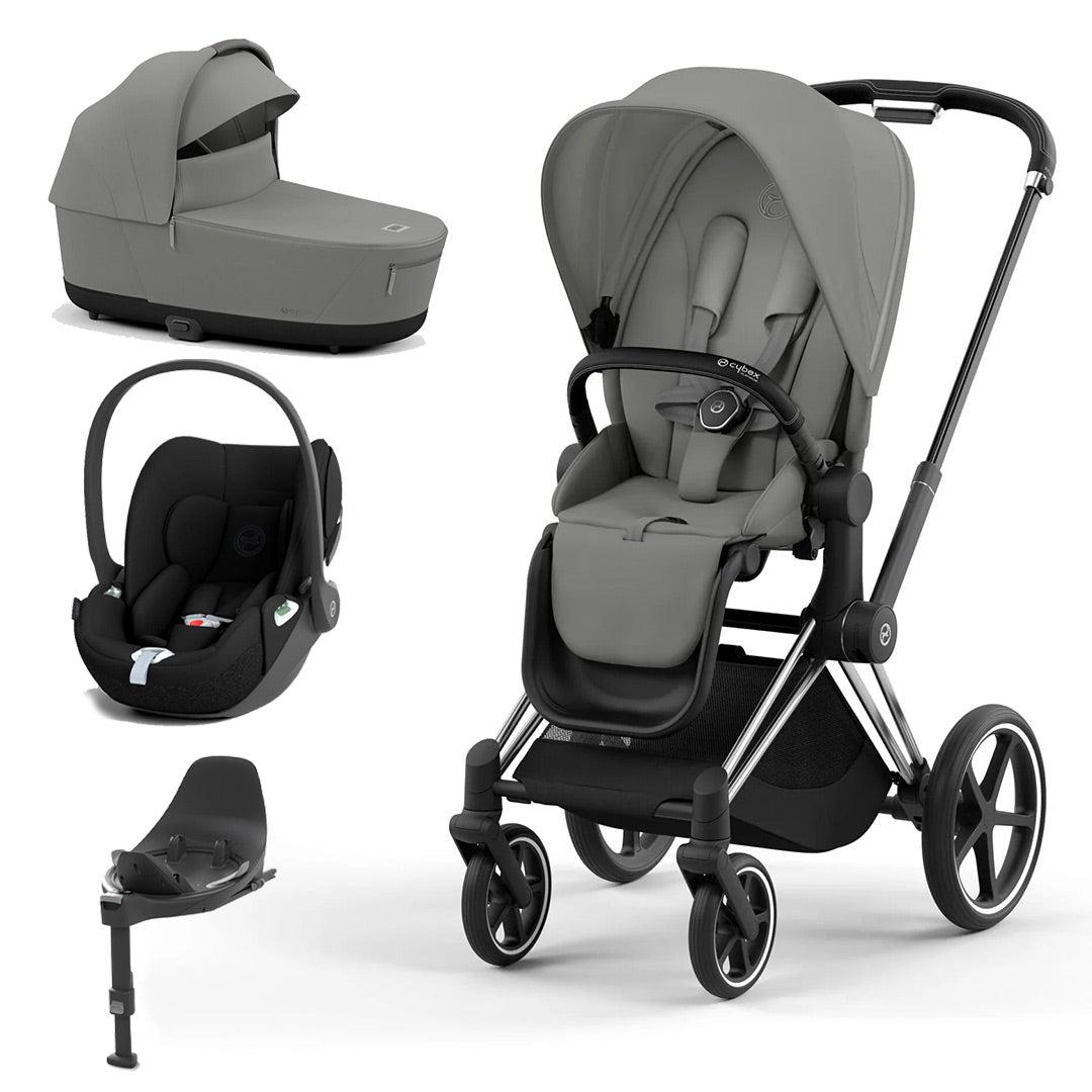  CYBEX Priam Cloud T Travel System - Mirage Grey、mySite、merchandisen