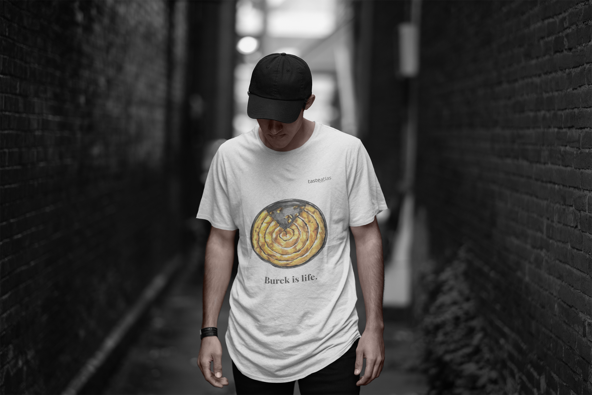 Burek Is Life Short-Sleeve Unisex T-Shirt、mySite、camillekostekn