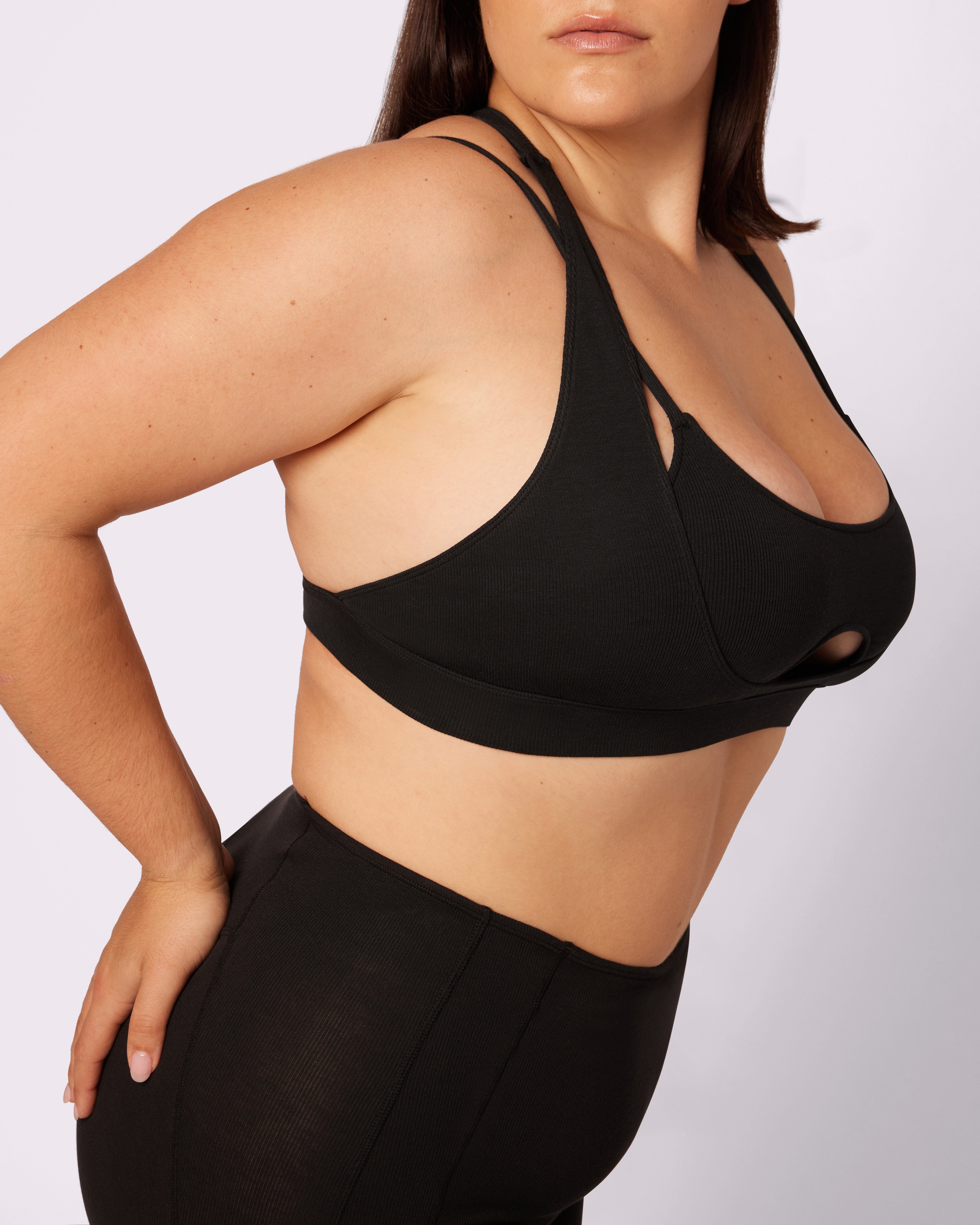 Peekaboo Scoop Layered Bralette | Lush Rib | Archive (Eightball)、mySite、bengalsvssteelers