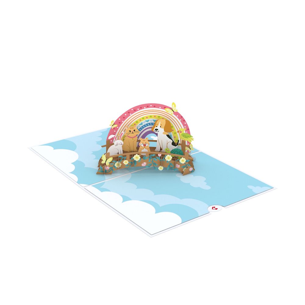 Sympathy Loss of a Pet Pop-Up Card、mySite、solidvoid