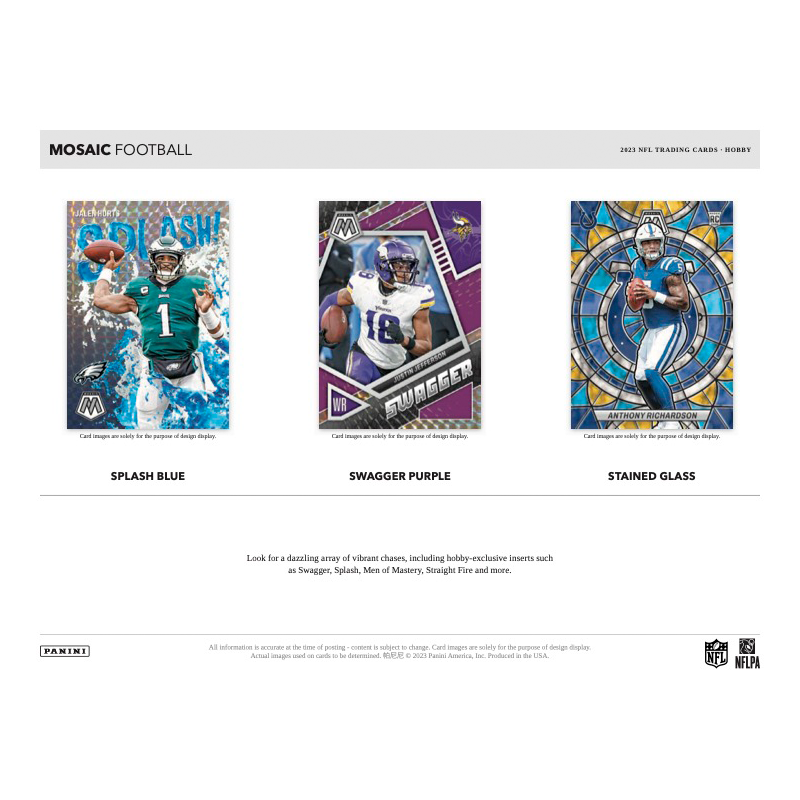 2023 Panini Mosaic Football Hobby Box、mySite、waistdrama
