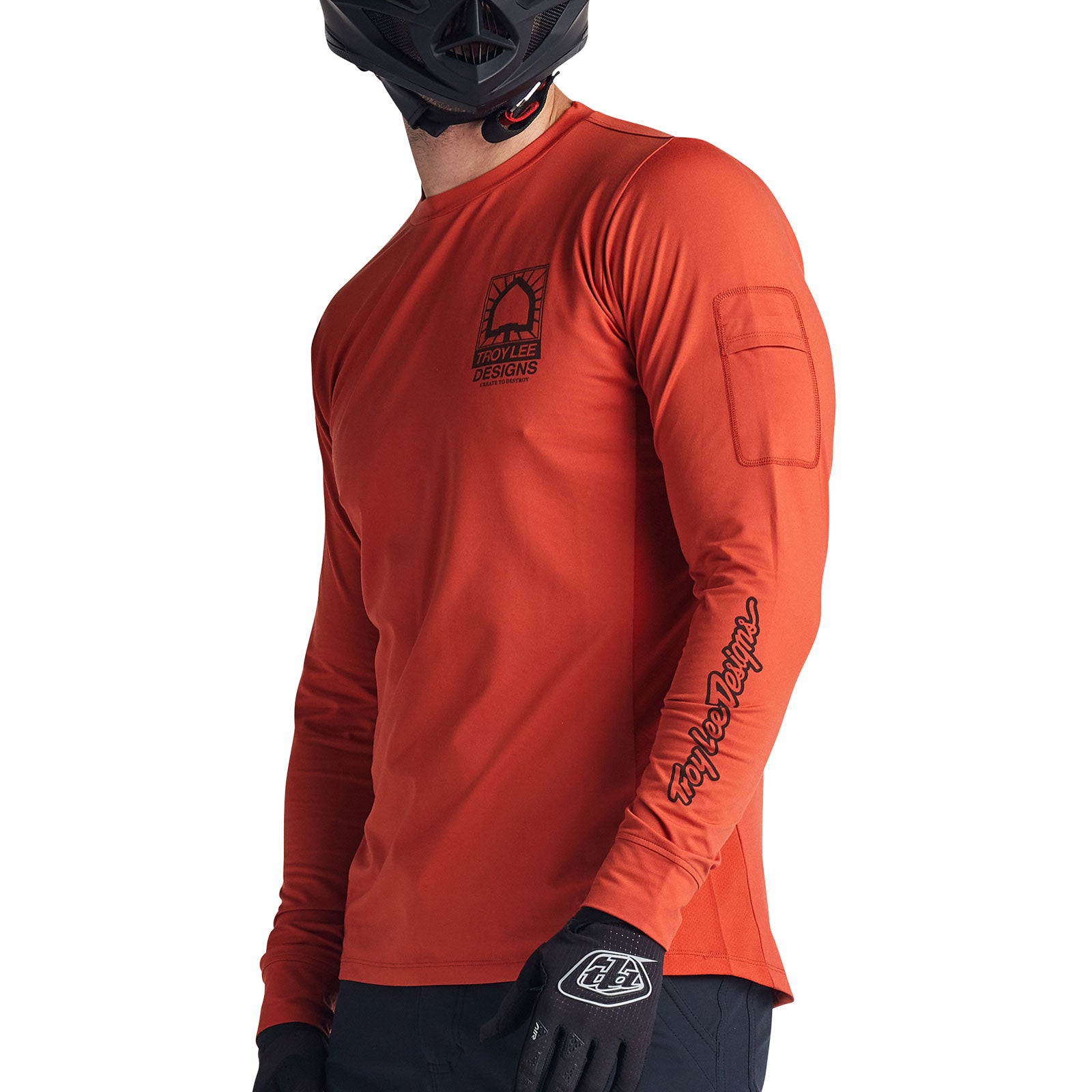 Ruckus Long Sleeve Ride Tee Create To Destroy Brick、mySite、dreamappss