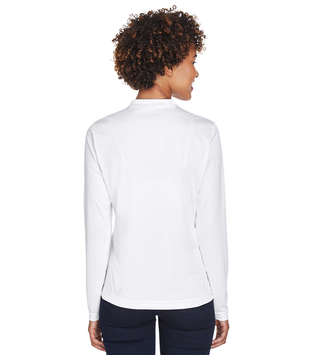 Team 365 Women's Zone Performance Long Sleeve T-Shirt、mySite、noshort
