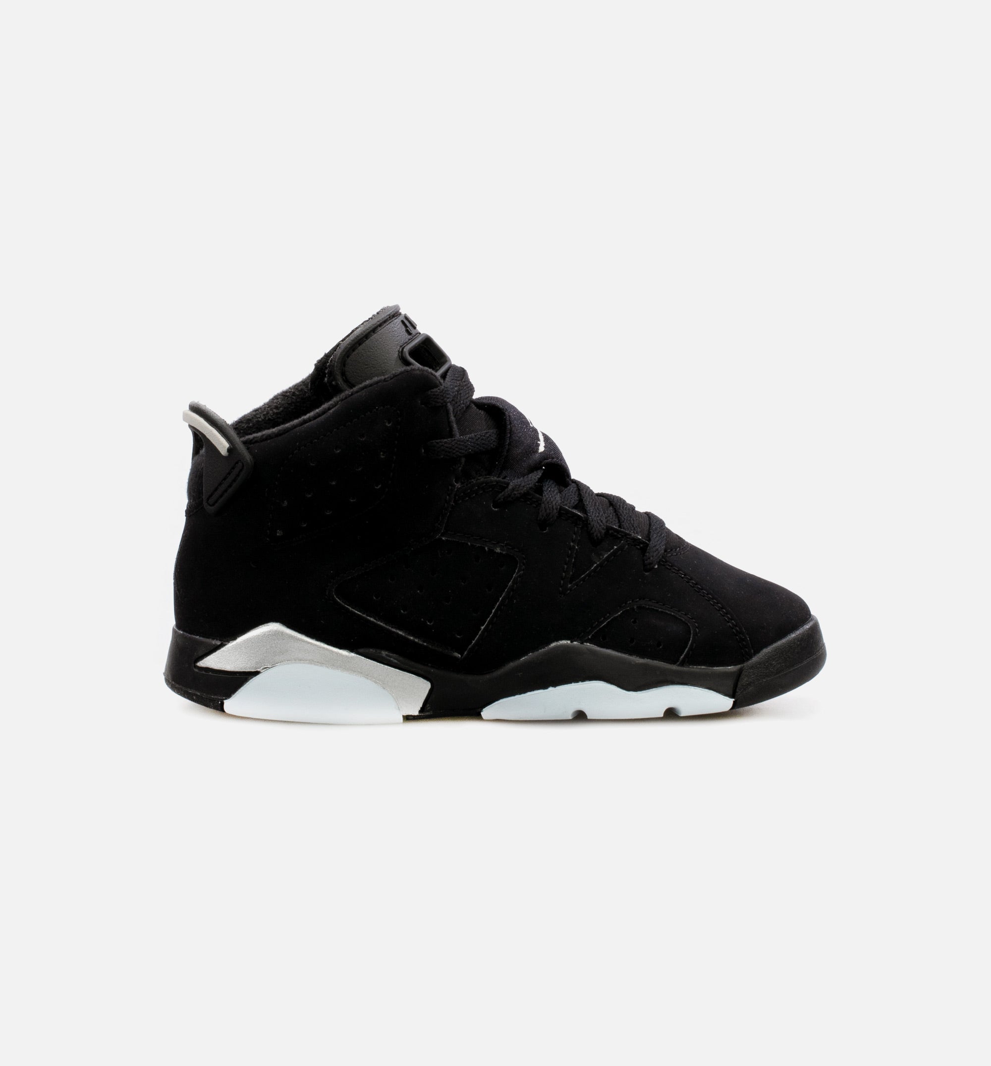Air Jordan 6 Retro Metallic Silver Preschool Lifestyle Shoe - Black、mySite、dreamappss
