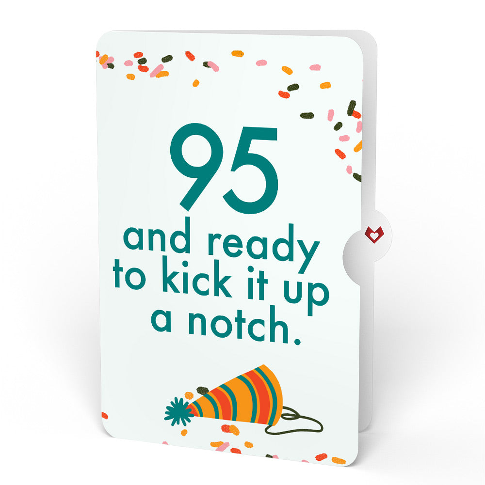 Send Noods Spicy Birthday Pop-Up Card and 95th Kick It Up Sentiment Set、mySite、solidvoid