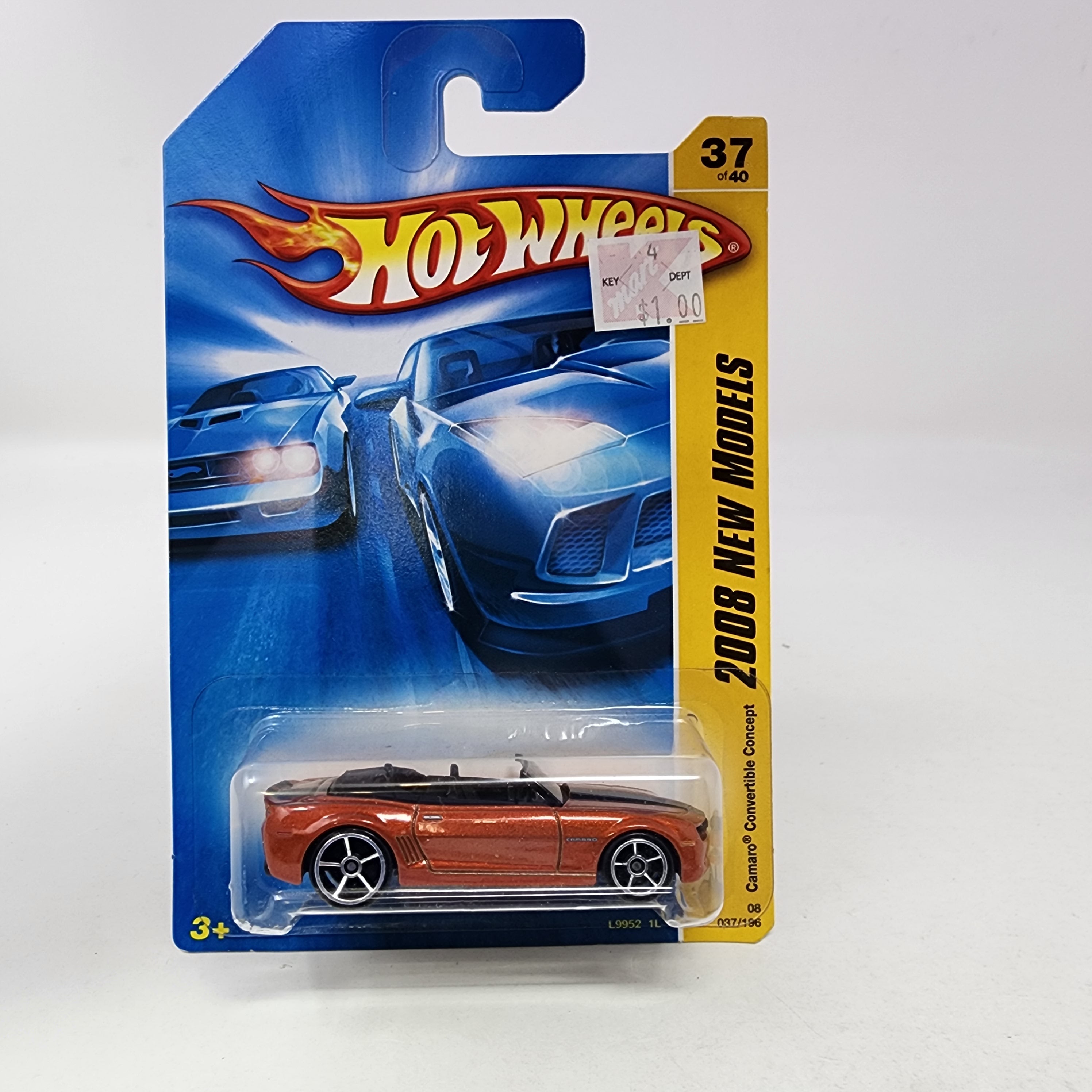 Chevy Camaro Convertible Concept #37 * Burnt Orange * Hot Wheels 2008、mySite、hgirdovlk