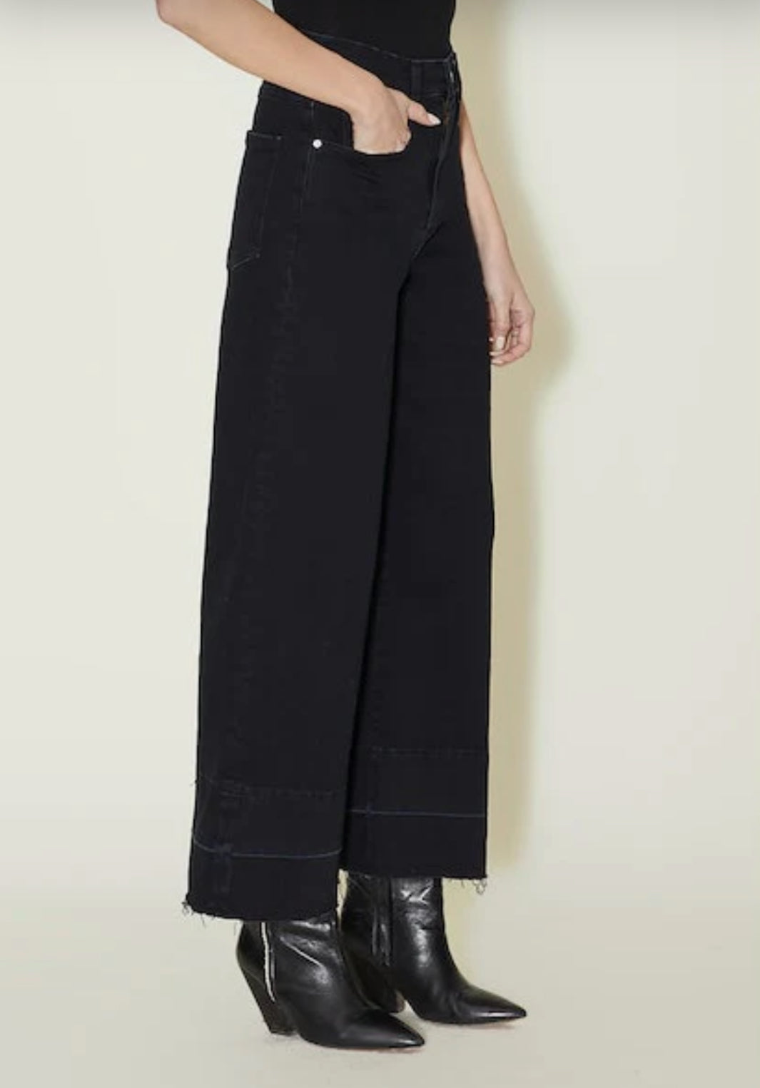 Le Jean Sophia Wide Leg Jeans - Final Sale、mySite、noshort