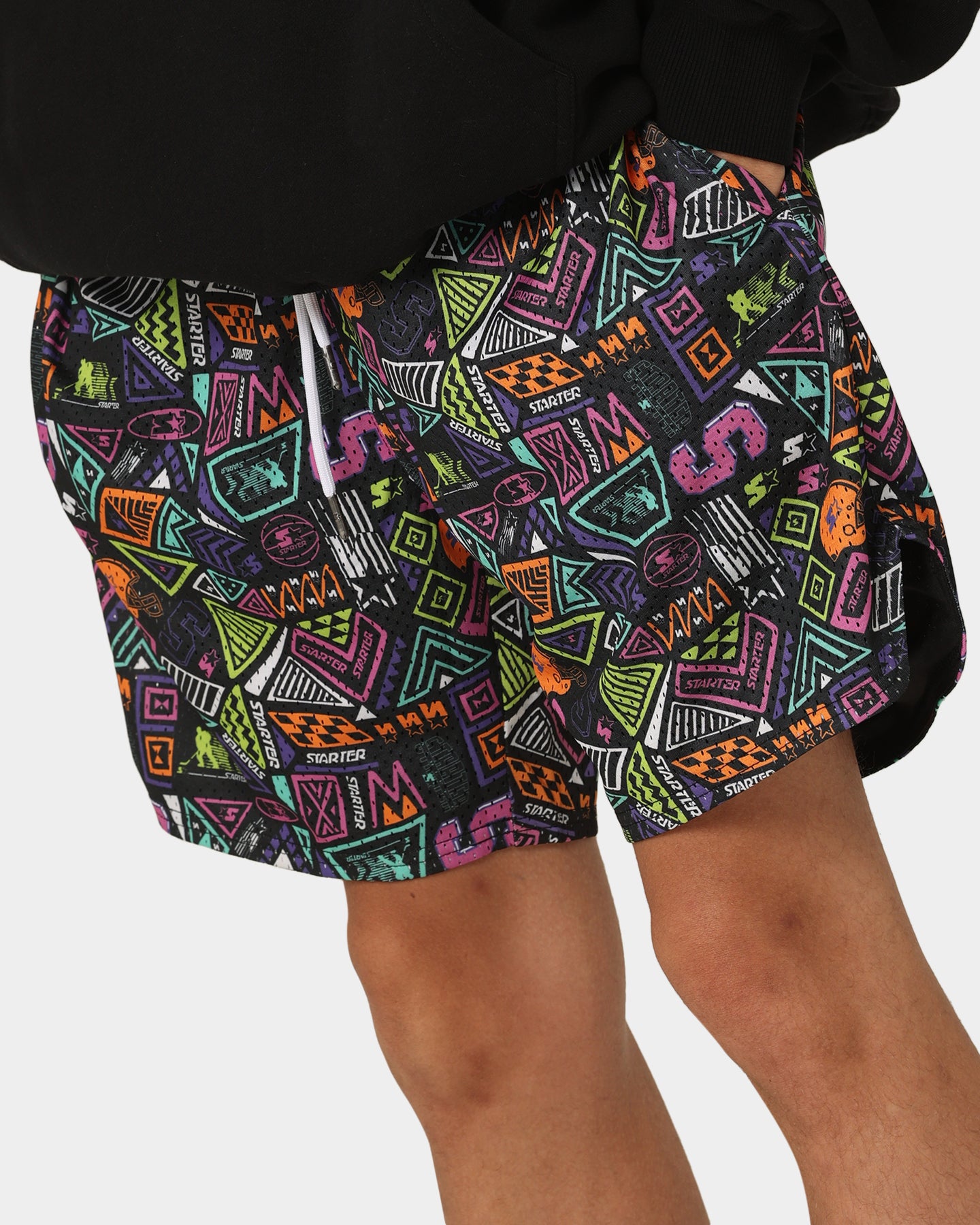 Starter Retro Mesh Shorts Multi-Coloured、mySite、zt4zffjzw