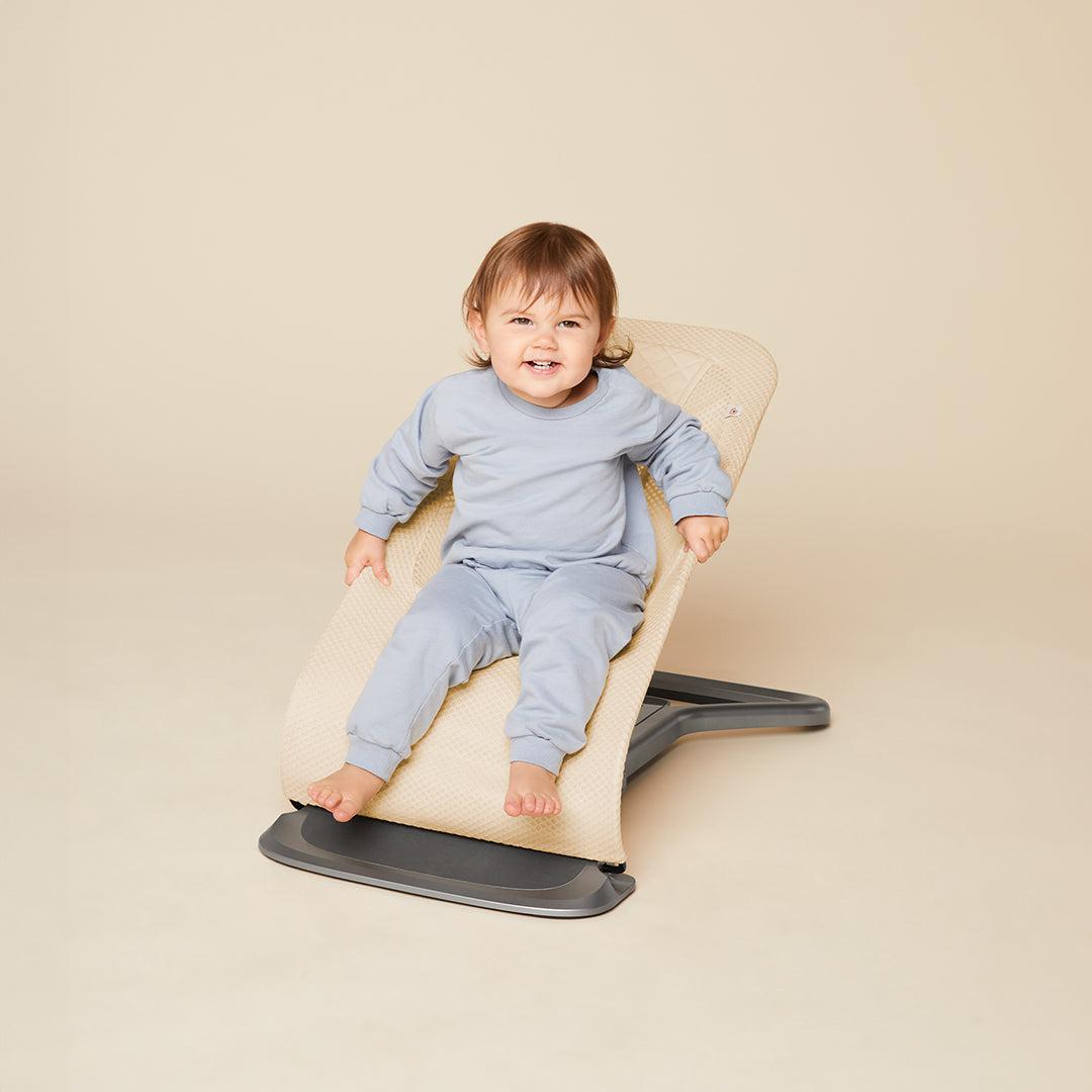  Ergobaby Evolve Mesh Baby Bouncer - Cream、mySite、merchandisen