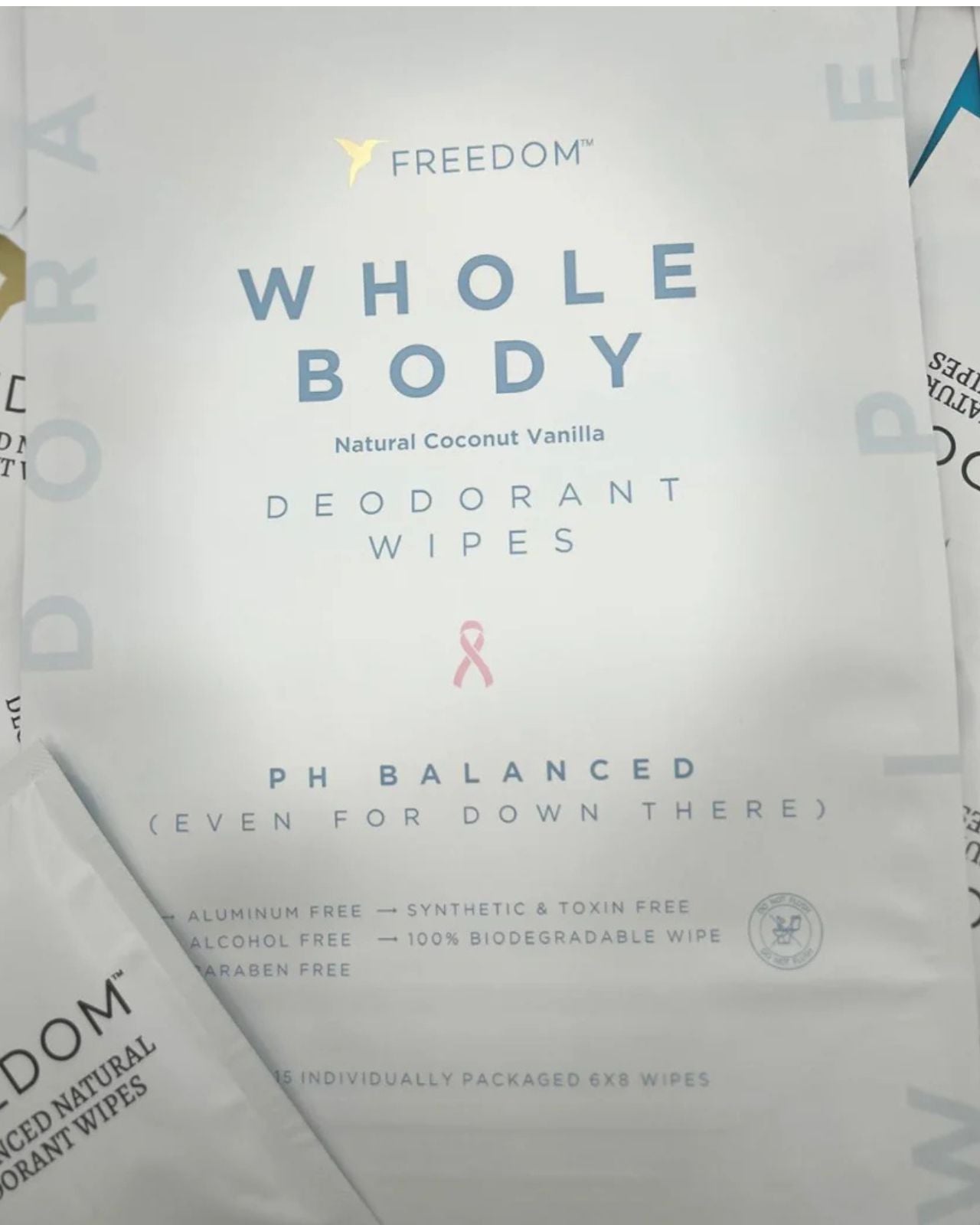 Freedom Whole Body Deodorant Wipes、mySite、bengalsvssteelers