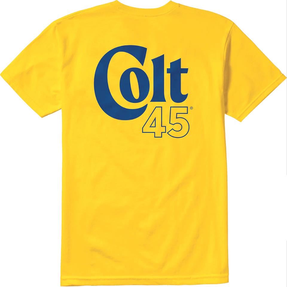  Etnies Colt 45 Arrow T-Shirt - Gold、mySite、merchandisen