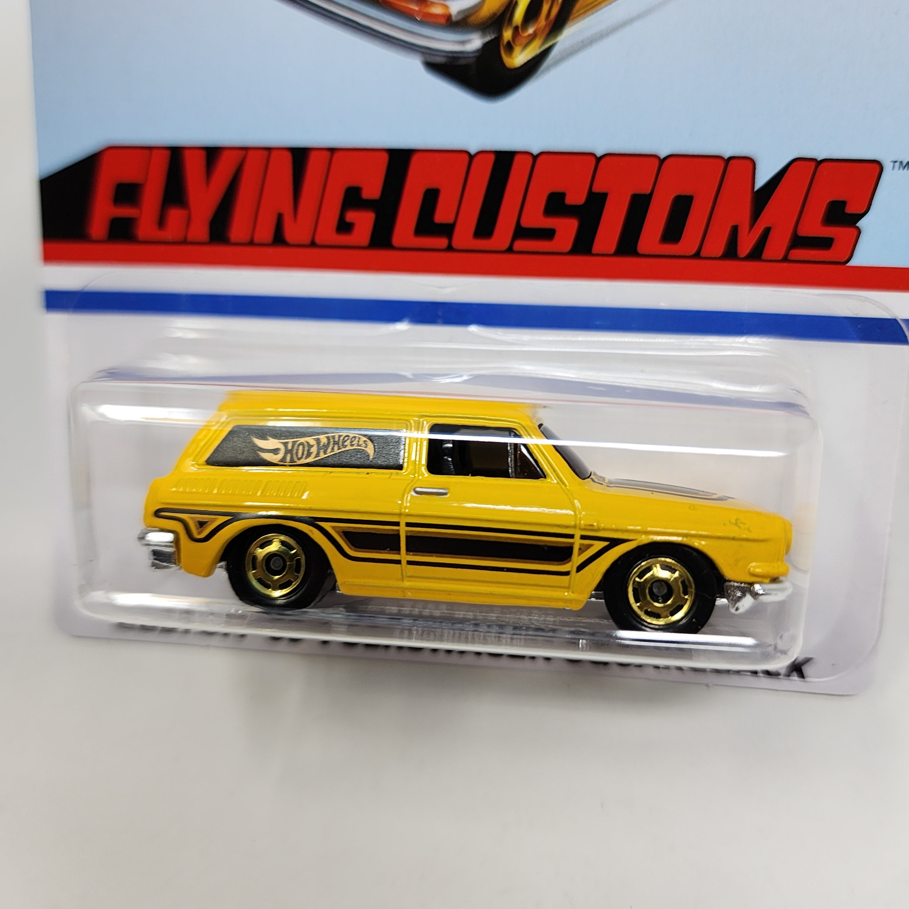 '69 Volkswagen Squareback * Yellow * Hot Wheels Flying Customs、mySite、hgirdovlk