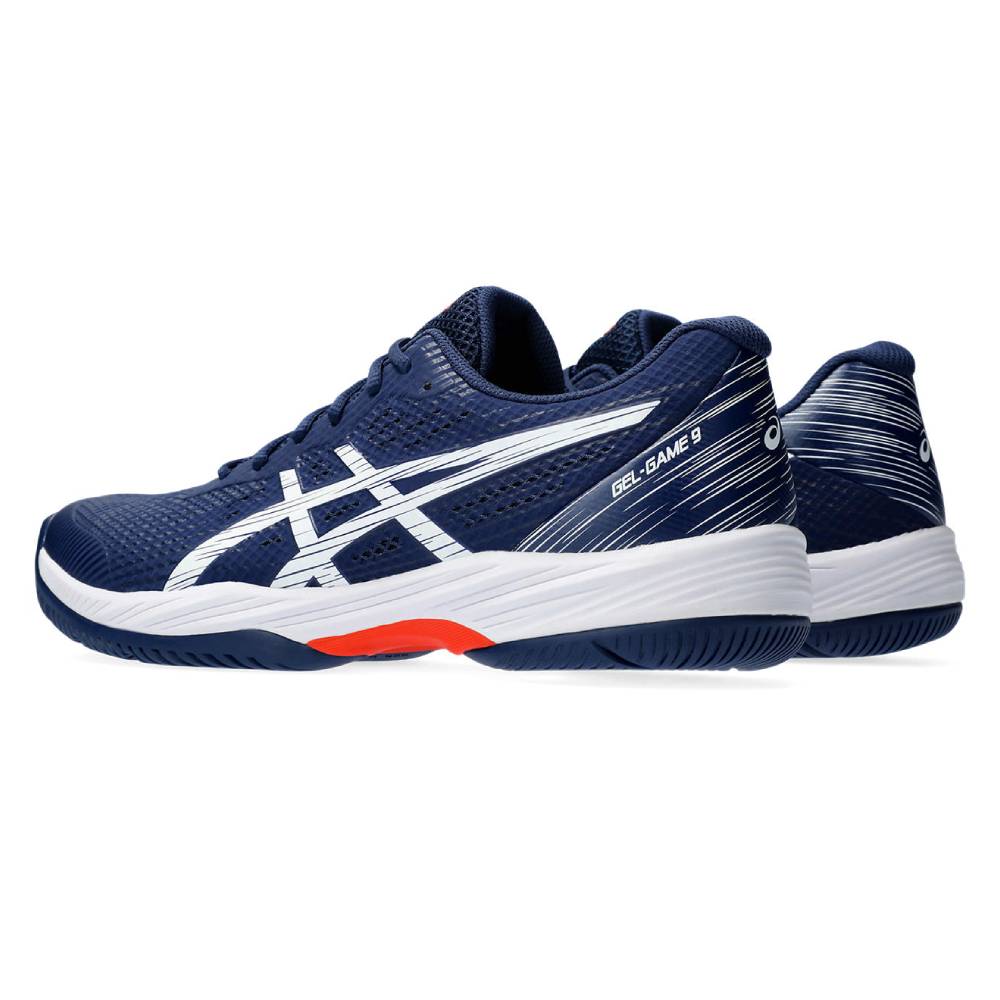 Asics Gel Game 9 Men's Tennis Shoe (Blue/White)