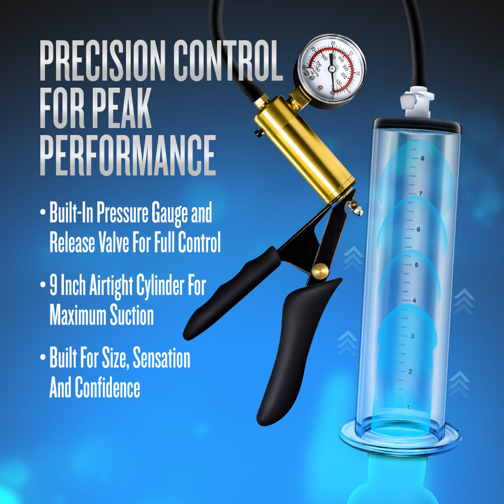 Performance By Blush® | VX6 Vacuum With Brass Pistol & Pressure Gauge Clear Pump、mySite、bottomscart