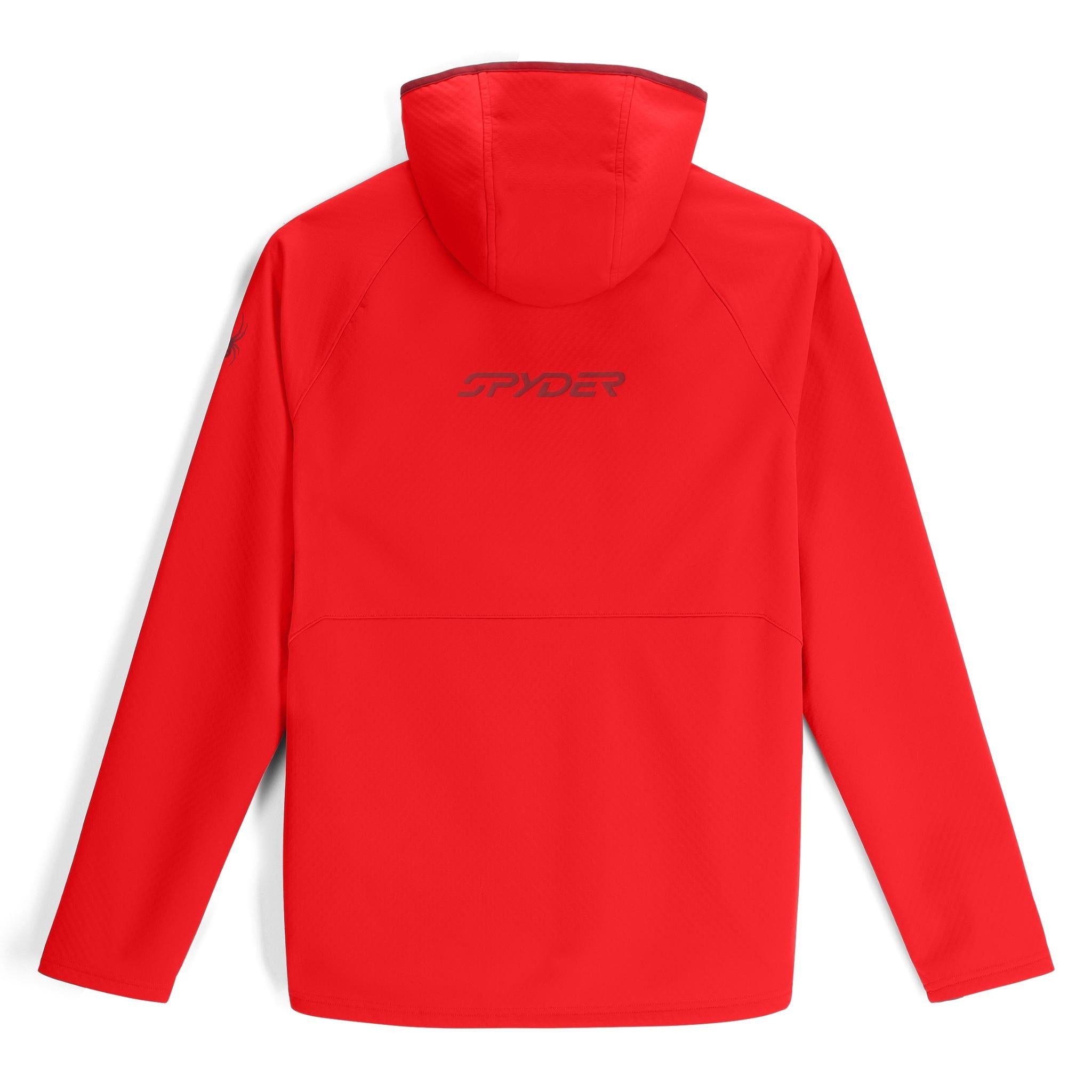 Mens Gridweb ShellFleece™ Hoodie - Spyder Red、mySite、i-lightchina