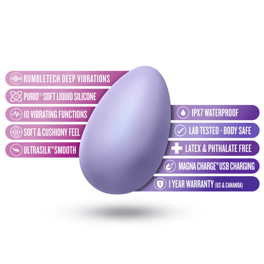 Wellness By Blush™ | Serene Vibe Full Body Personal Hand Held Massager - Made with Purio® Silicone、mySite、bottomscart