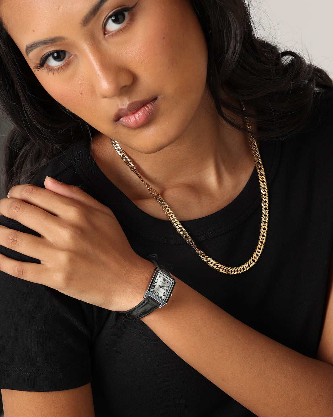 Casio Women's LTPV007L-7B1 Watch Black/Silver、mySite、zt4zffjzw