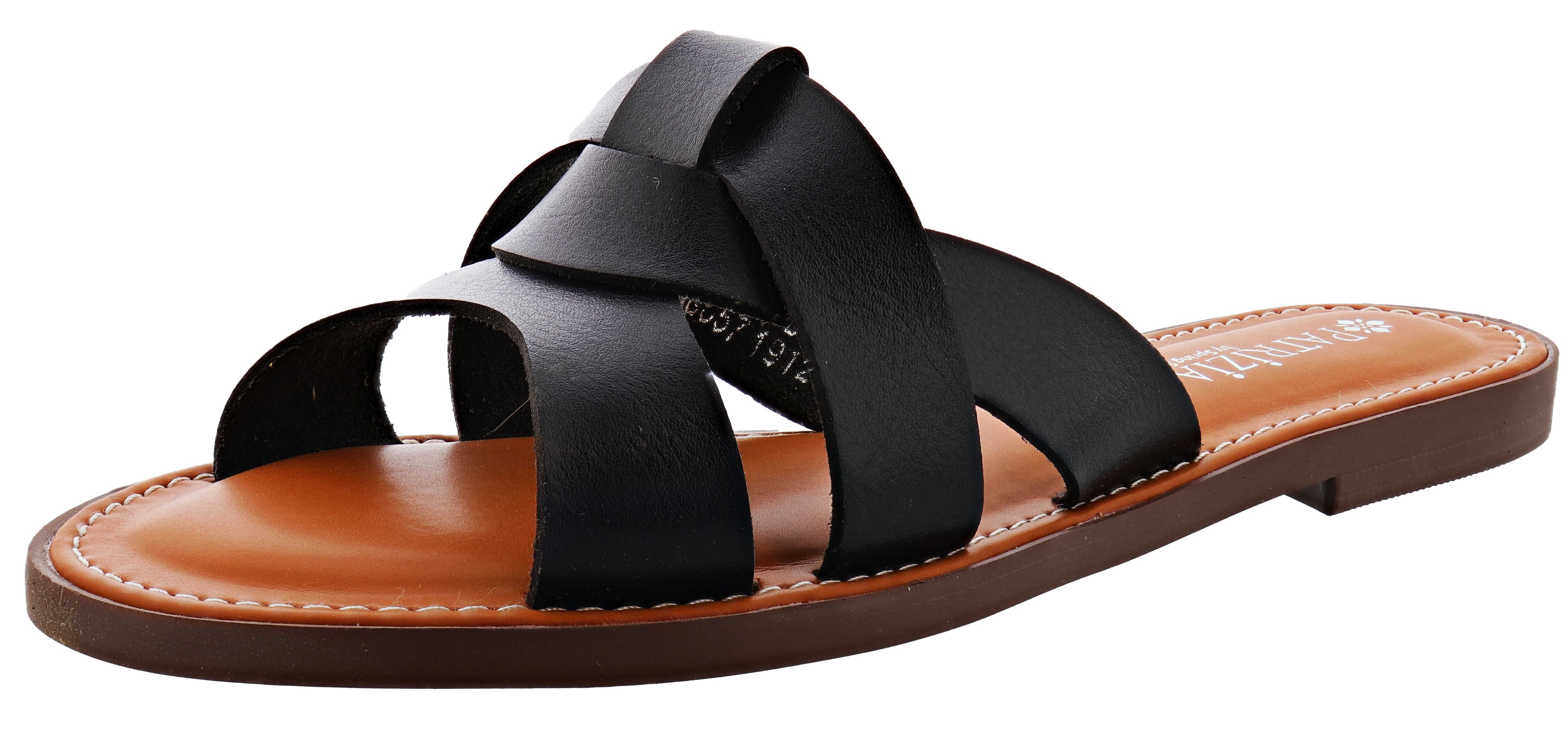 Patrizia Desert Flat Slide Sandals Women、mySite、dreamappss