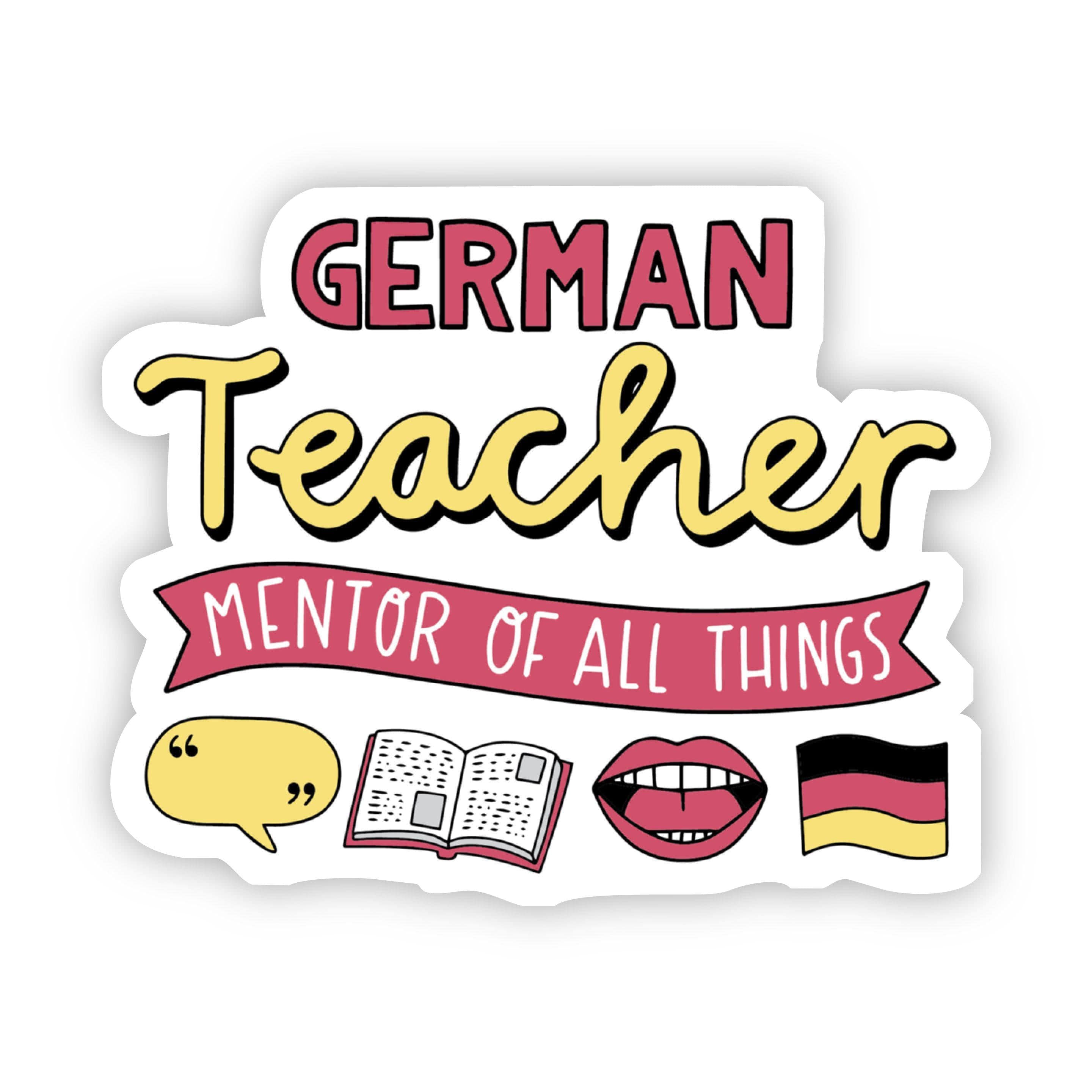  German Teacher Sticker、mySite、elrpsem3k