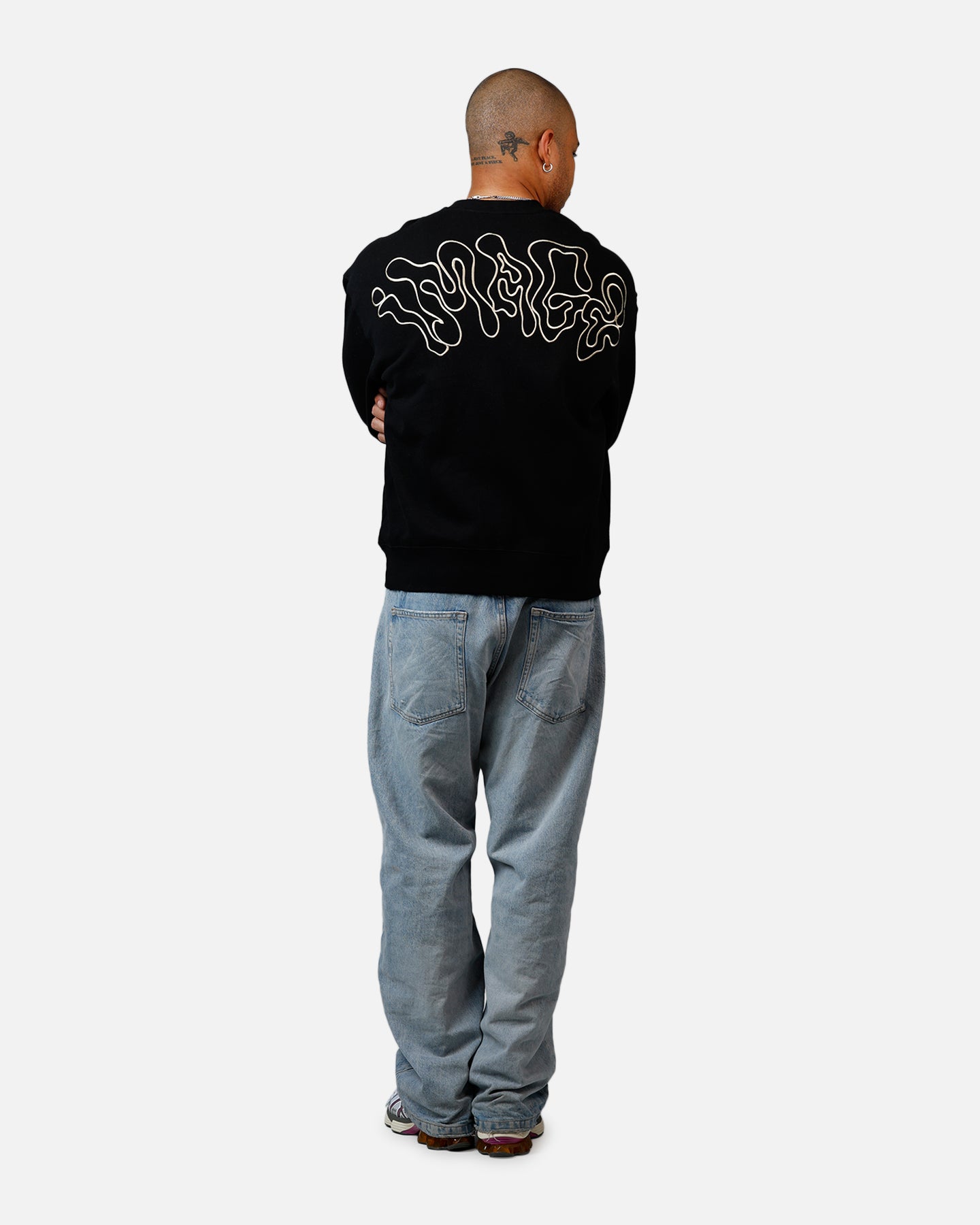 Fox Racing Hello Future Oversized Crewneck Black、mySite、zt4zffjzw