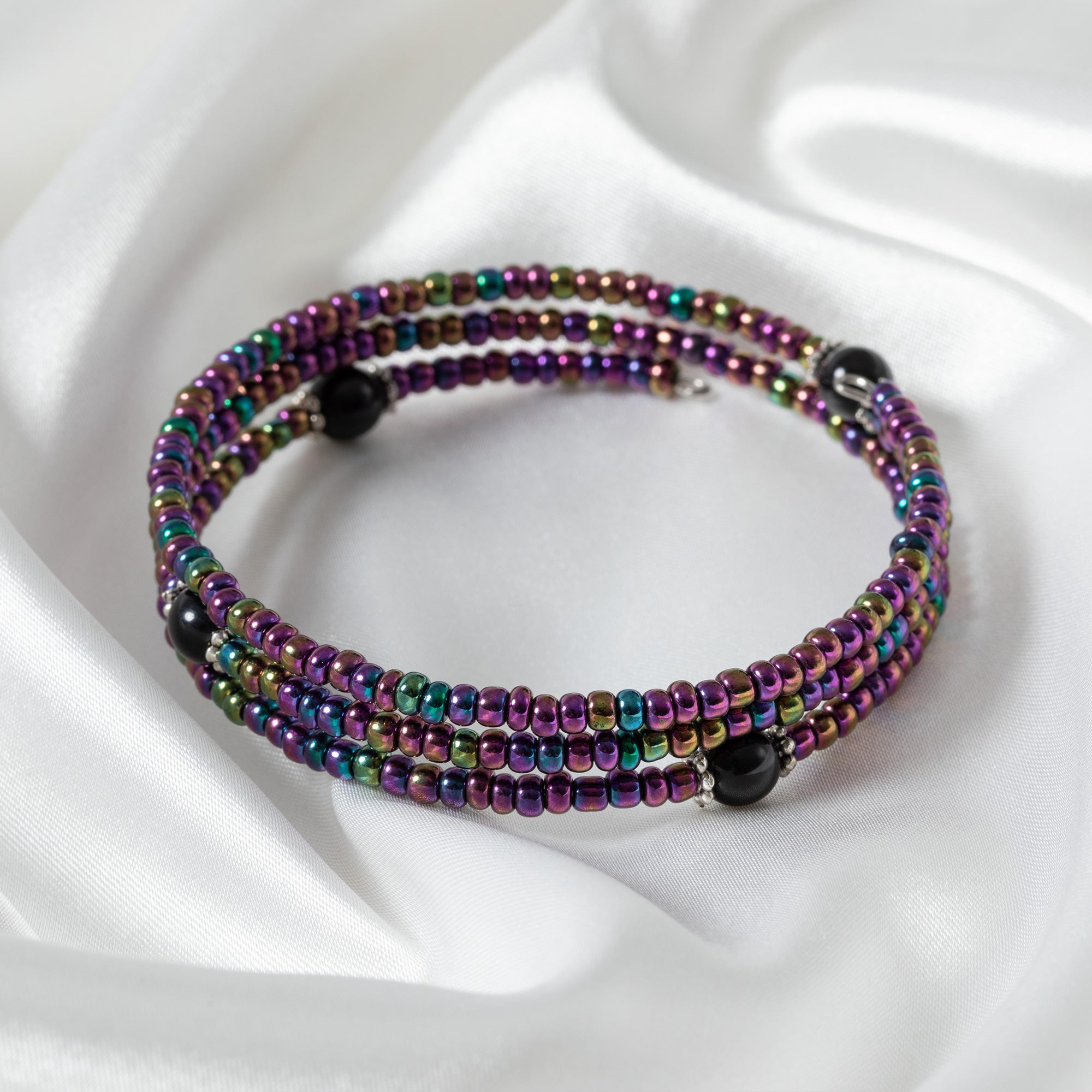 Hand Beaded Wrap Around Bracelet、mySite、camillekostekn