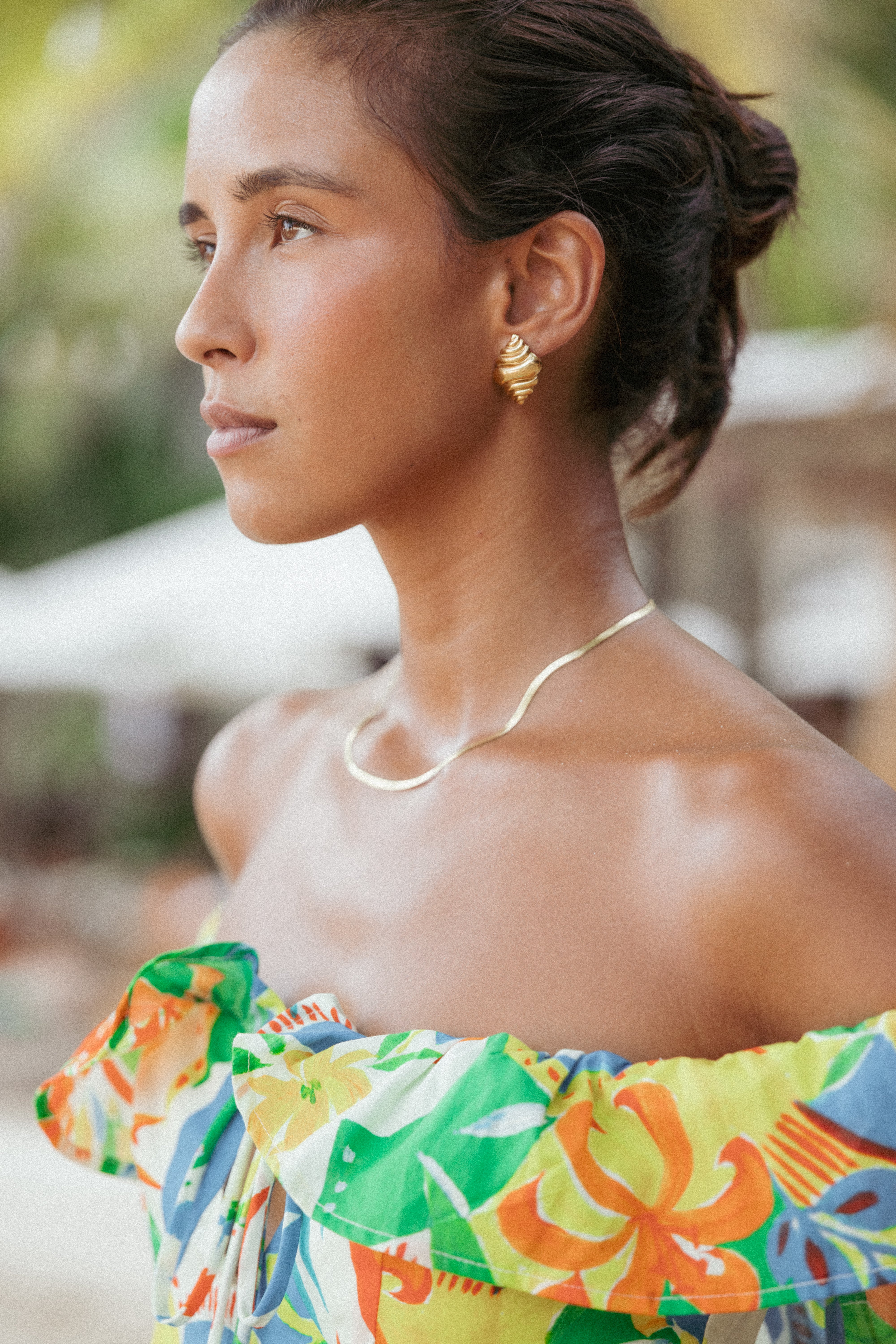  Bermuda Earrings - Gold、mySite、sugarbowlscore