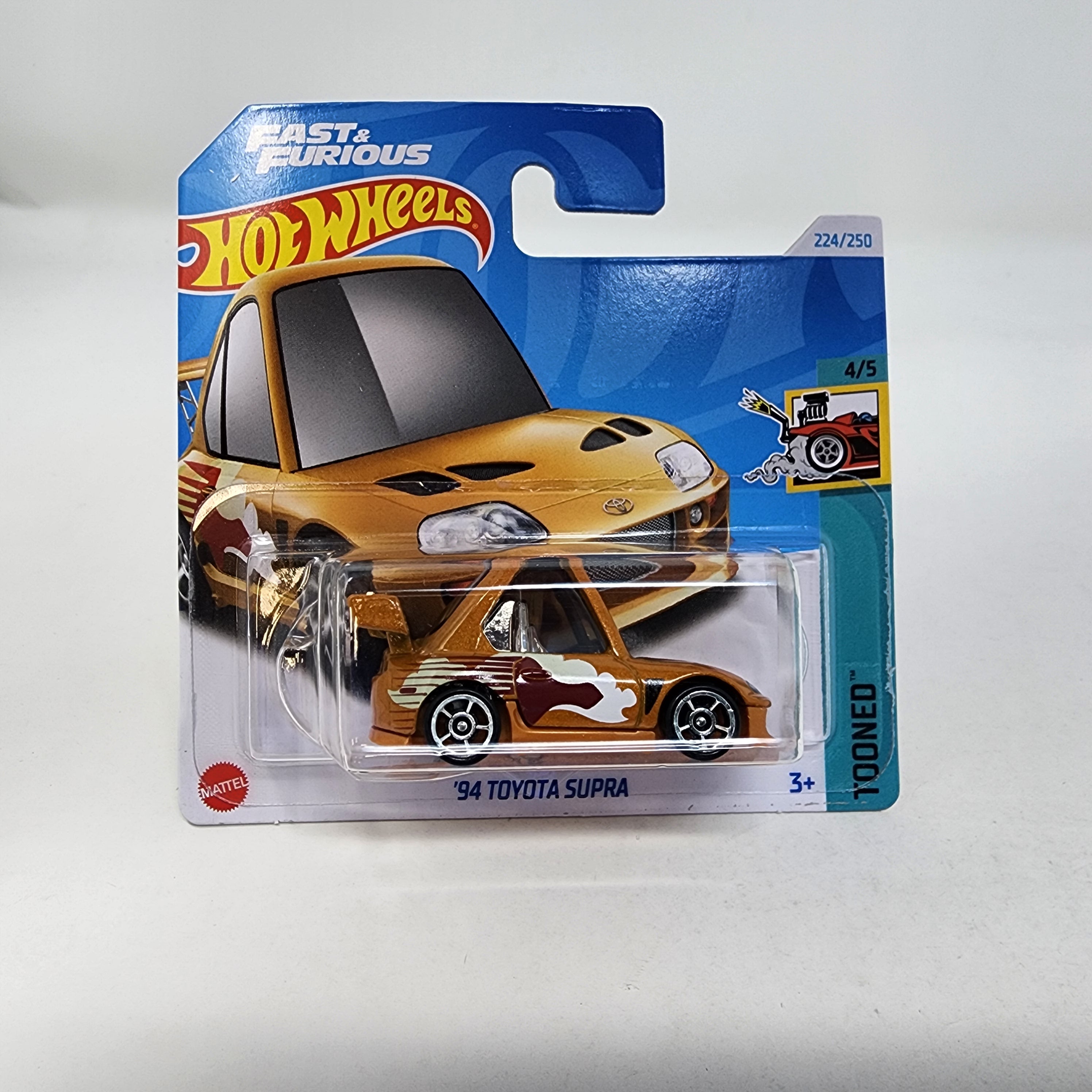 Short Card * '94 Toyota Supra #224 * Fast & Furious * 2024 Hot Wheels Case Q、mySite、hgirdovlk