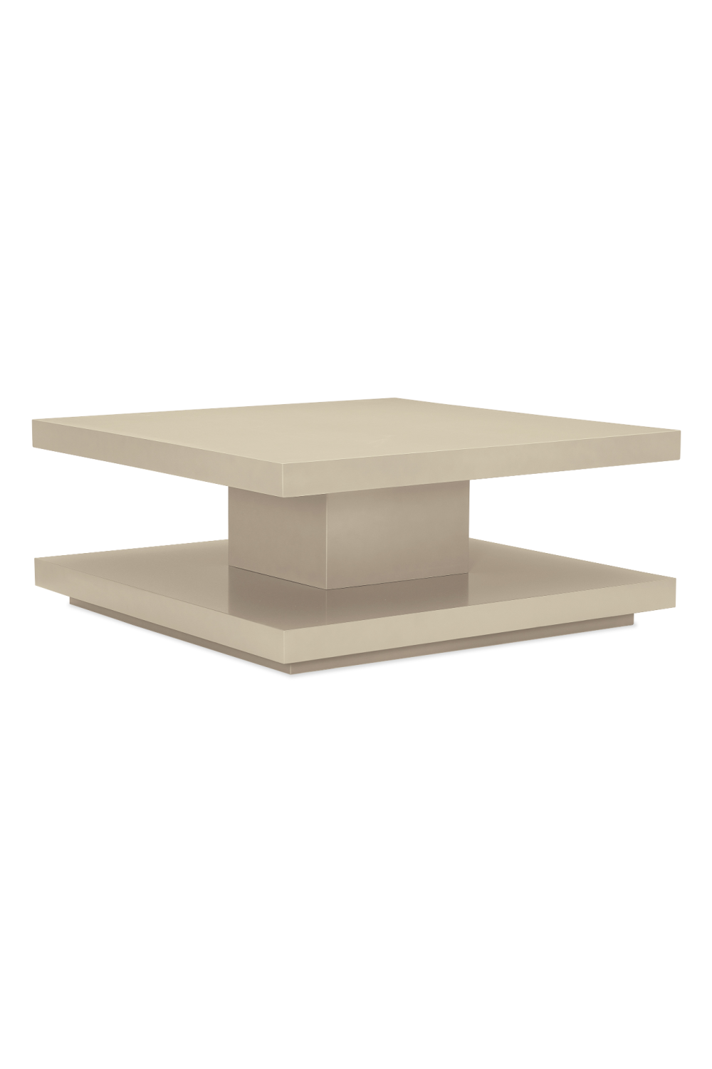 Beige Geometrical Coffee Table | Caracole Cool And Classic、mySite、neckold