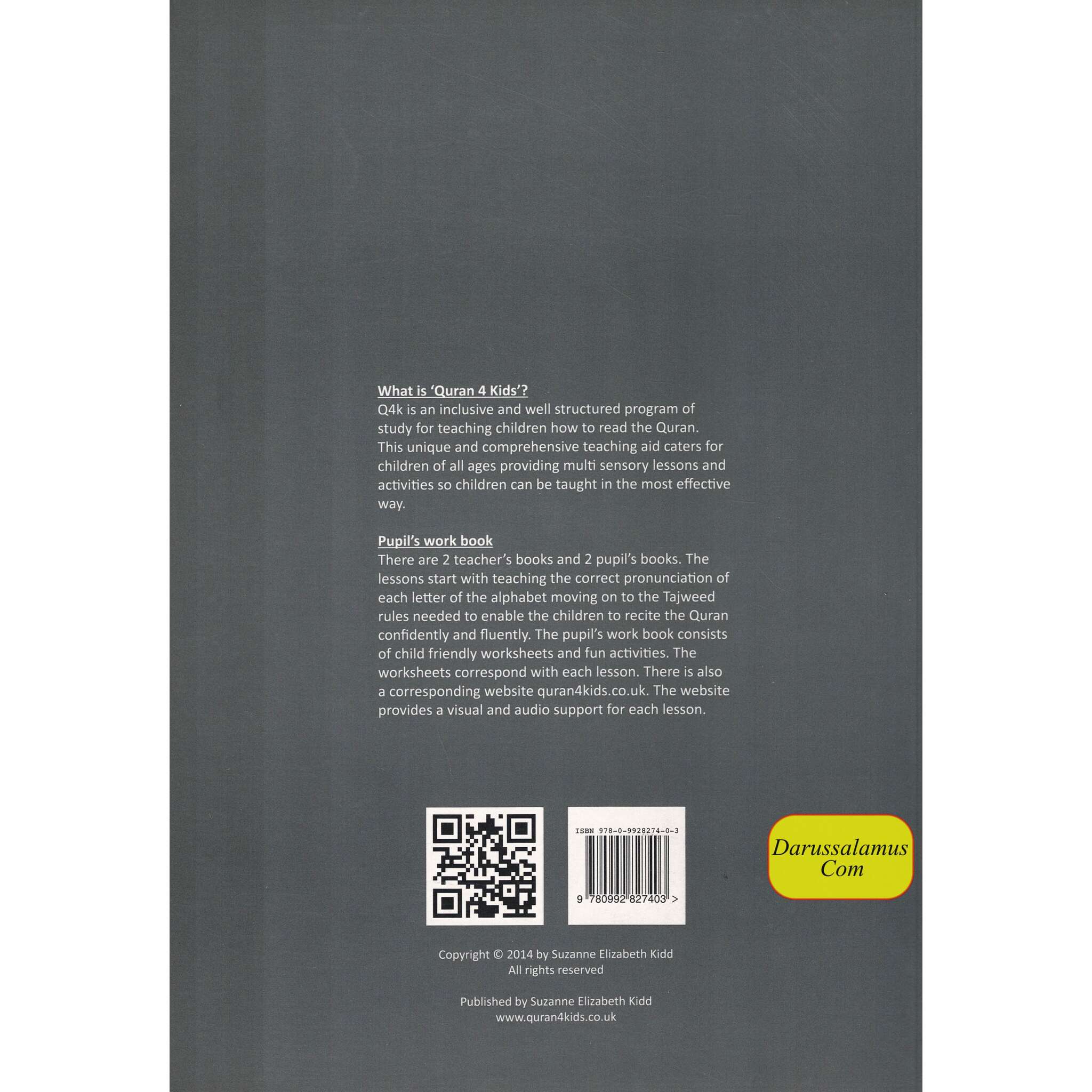 Quran 4 Kids Pupil's Book Two By Suzanne Elizabeth Kidd、mySite、topwebapps