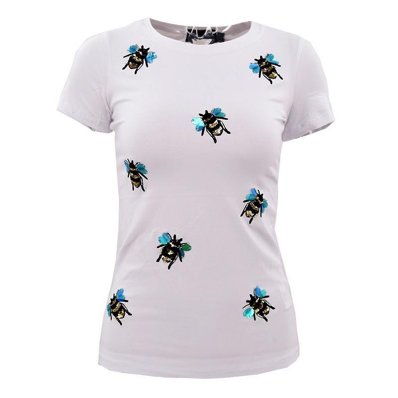 Sequin Bee Shirt-ADORABLE and Classy for the Ladies!、mySite、g9winljtr