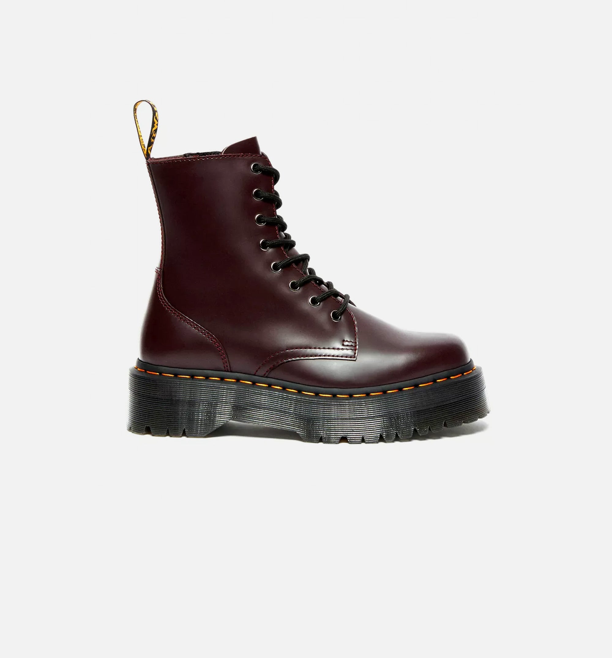 Jadon Boot Smooth Leather Platform Womens Lifestyle Shoe - Burgundy、mySite、dreamappss
