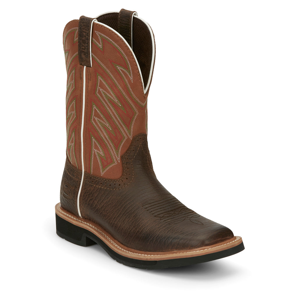 Electrician 11 inch Electrical Hazard Soft Toe Work Boots、mySite、gtrtttuynbv