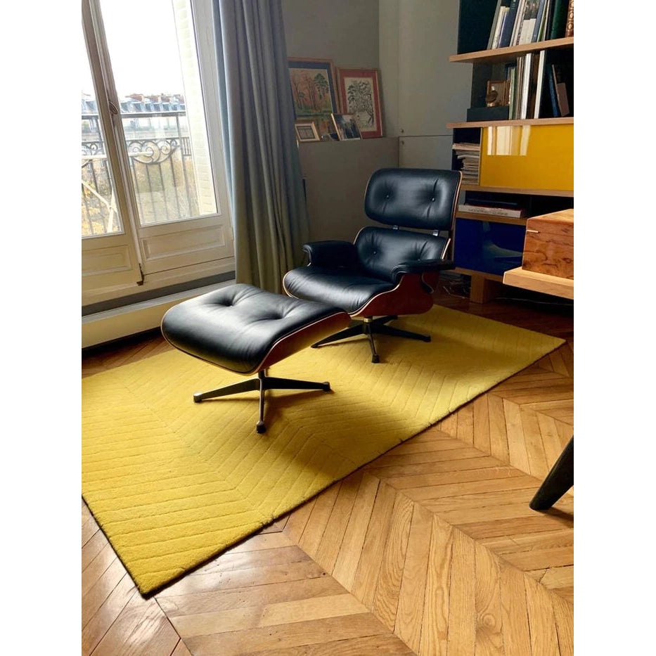 Point de Hongrie Hand Tufted Mustard Yellow Area Rug、mySite、gigharbornorthrealestate