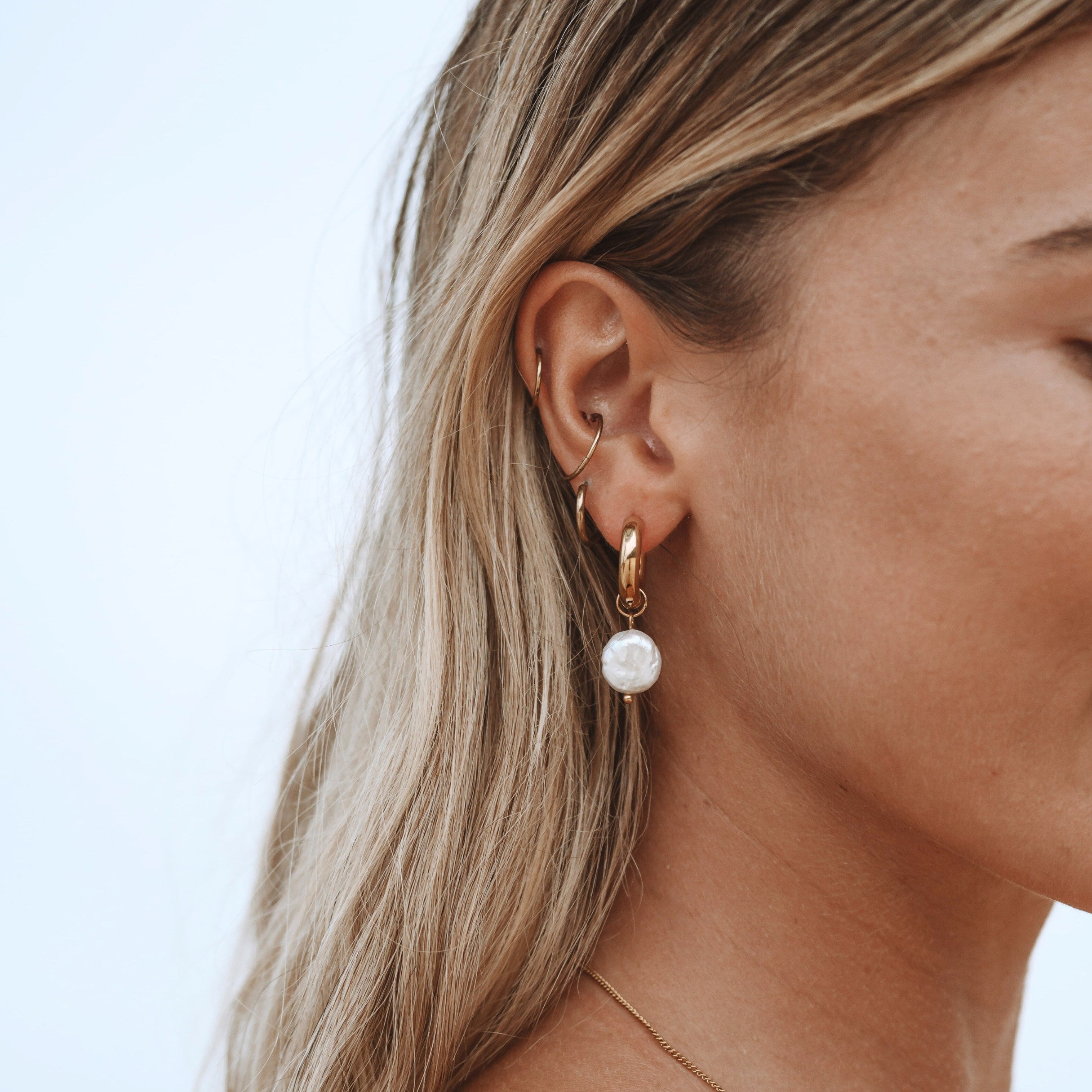 Chunky Pearl Hoops、mySite、hinf8tx79