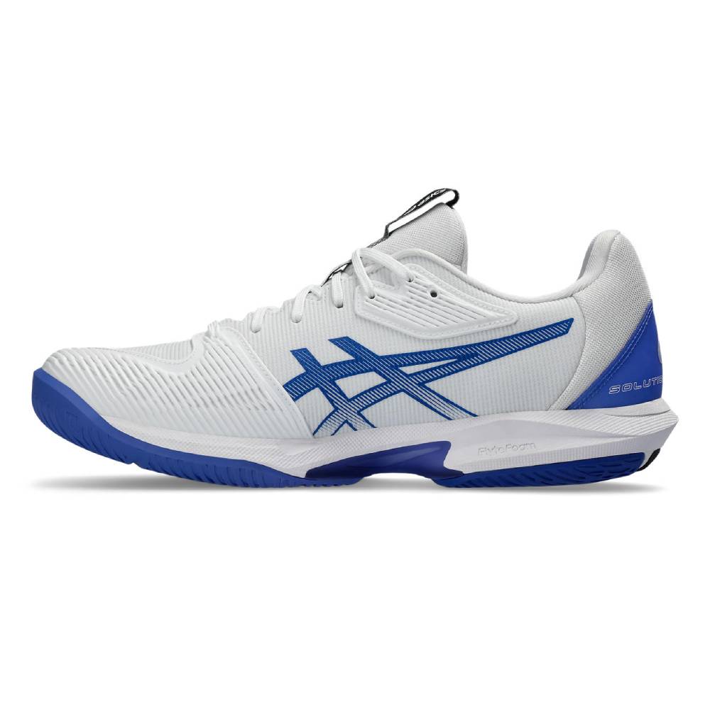 Asics Solution Speed FF 3 Men's Tennis Shoe (White/Tuna Blue)